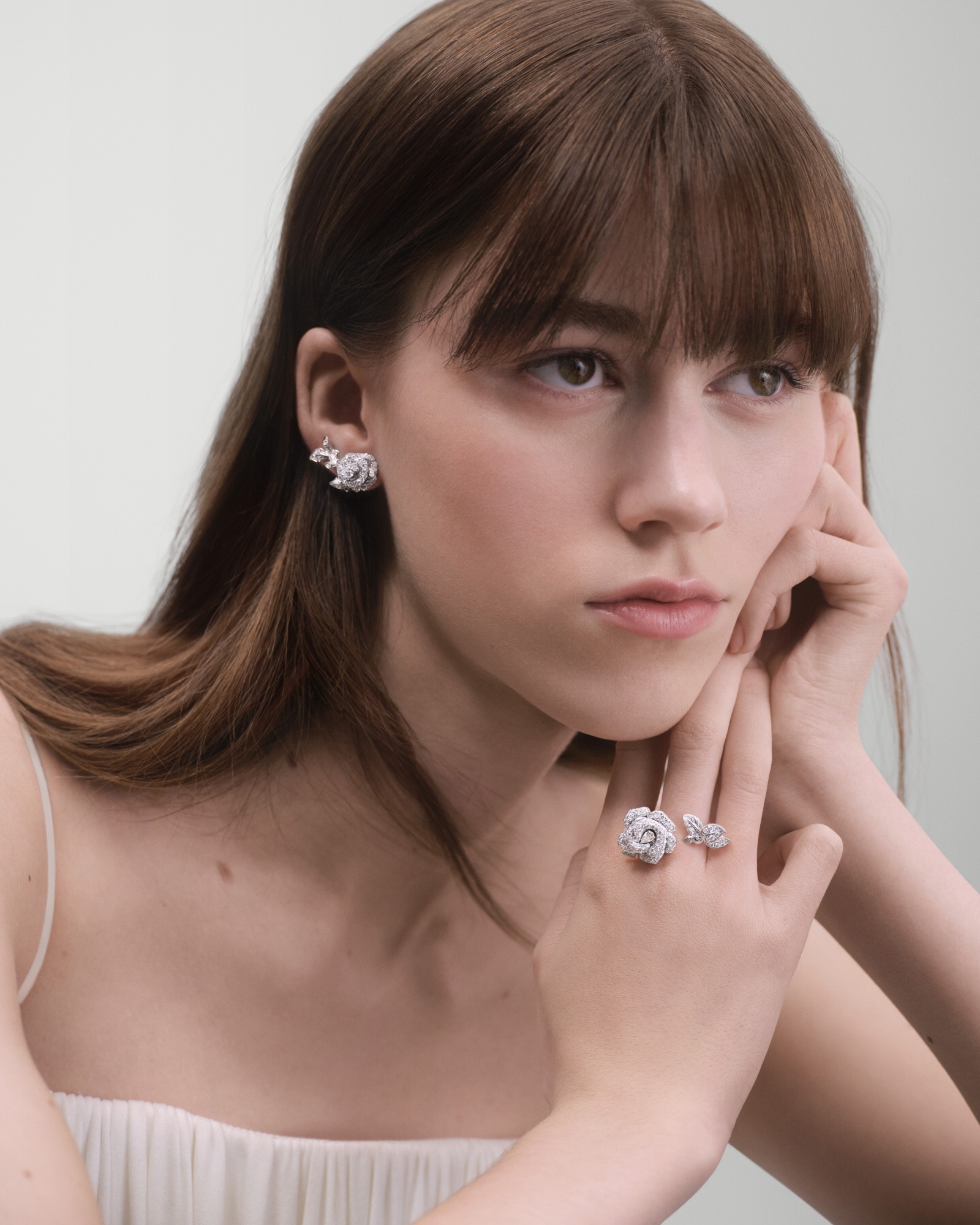 Medium Rose Dior Bagatelle Ring