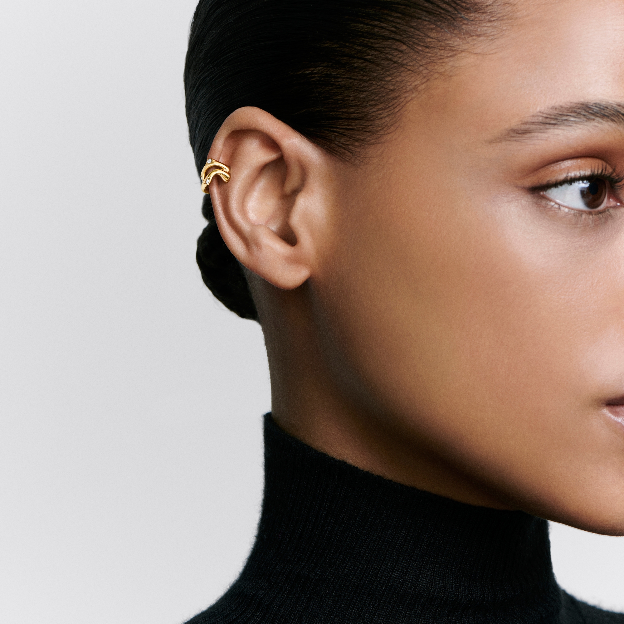 Bois de Rose Single Ear Cuff