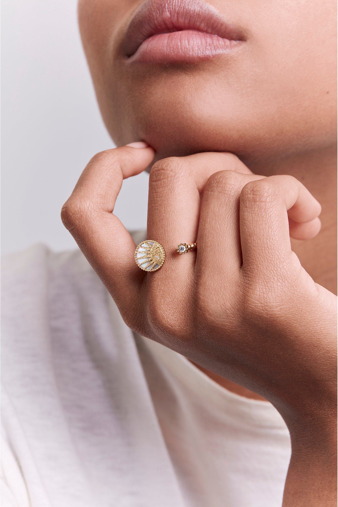 aria_look Rose Céleste Ring Profile view