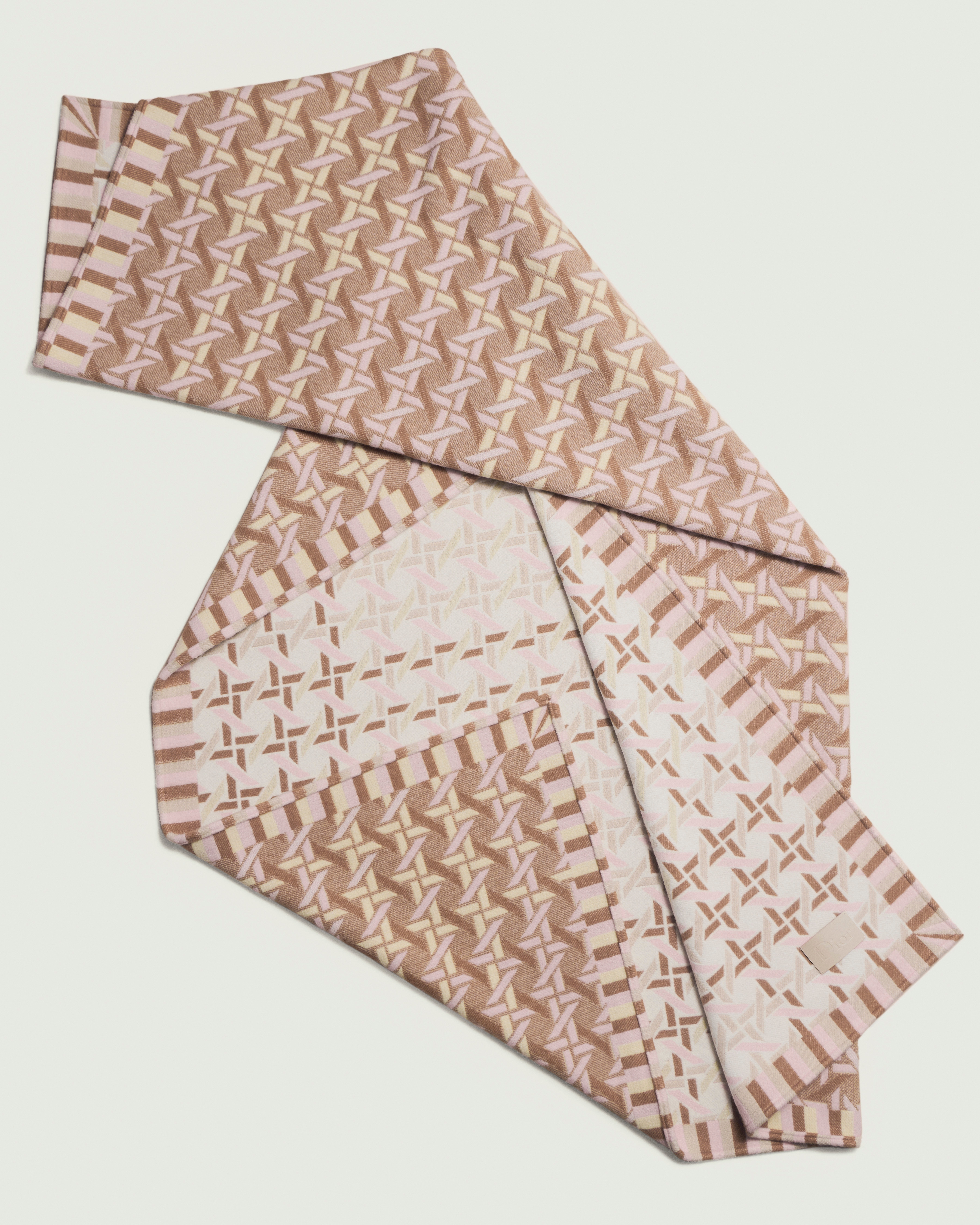 look_image_alt_prefix Großes Tablett Cannage Provence Kunstharz und Rattan in Beige E10