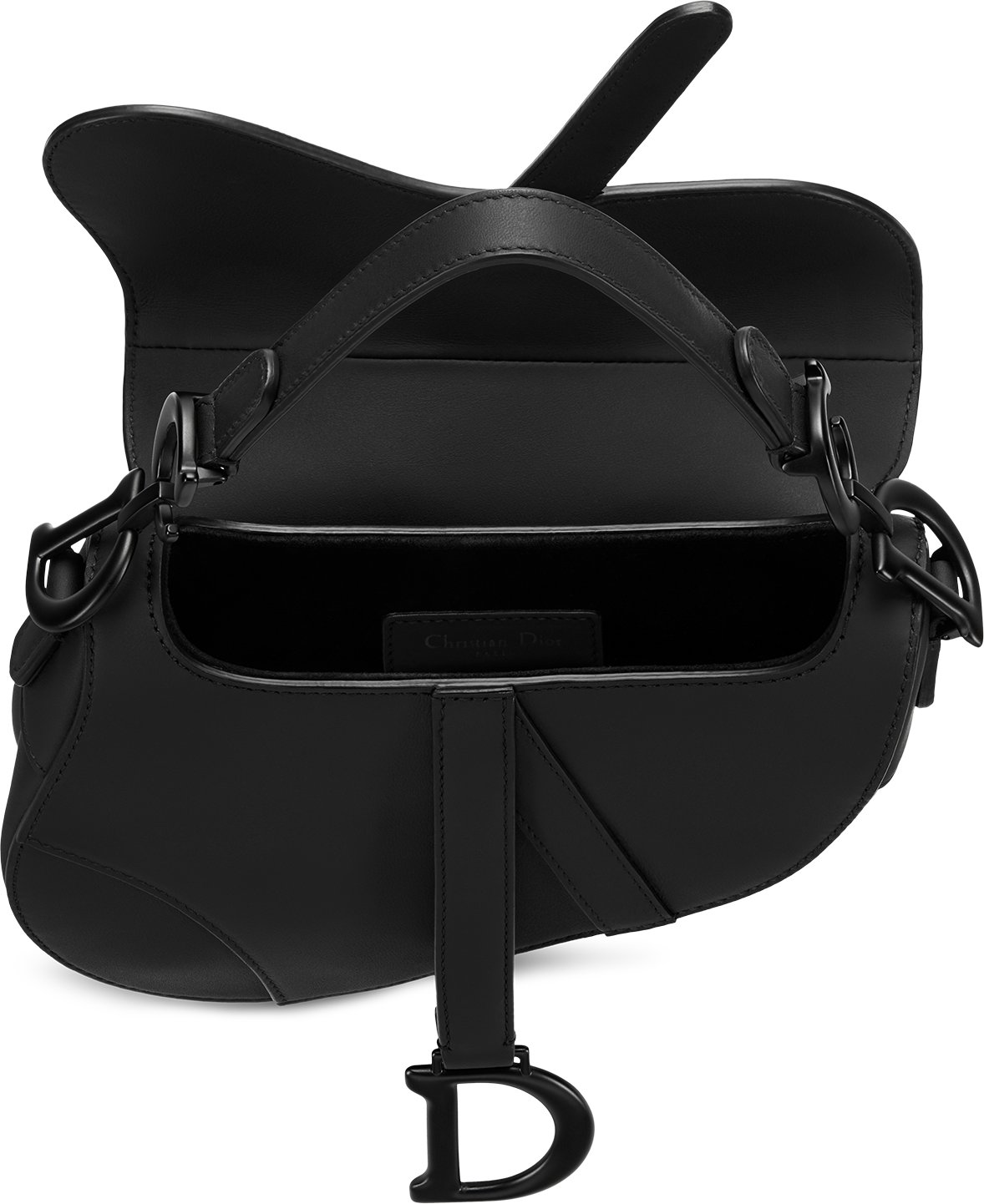 Dior black matte bag sales