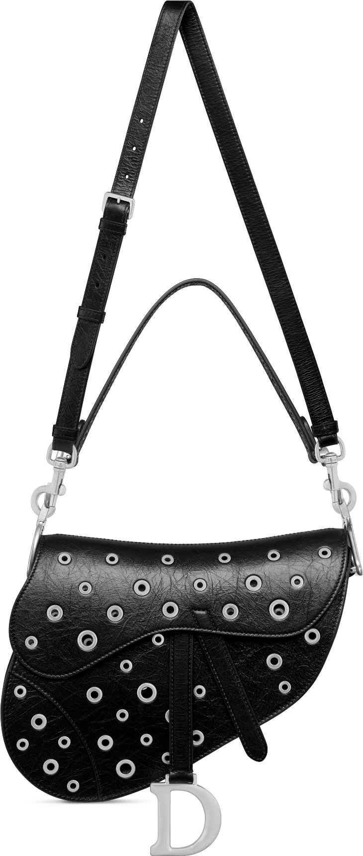 Saddle Bag with Strap Unfolded view