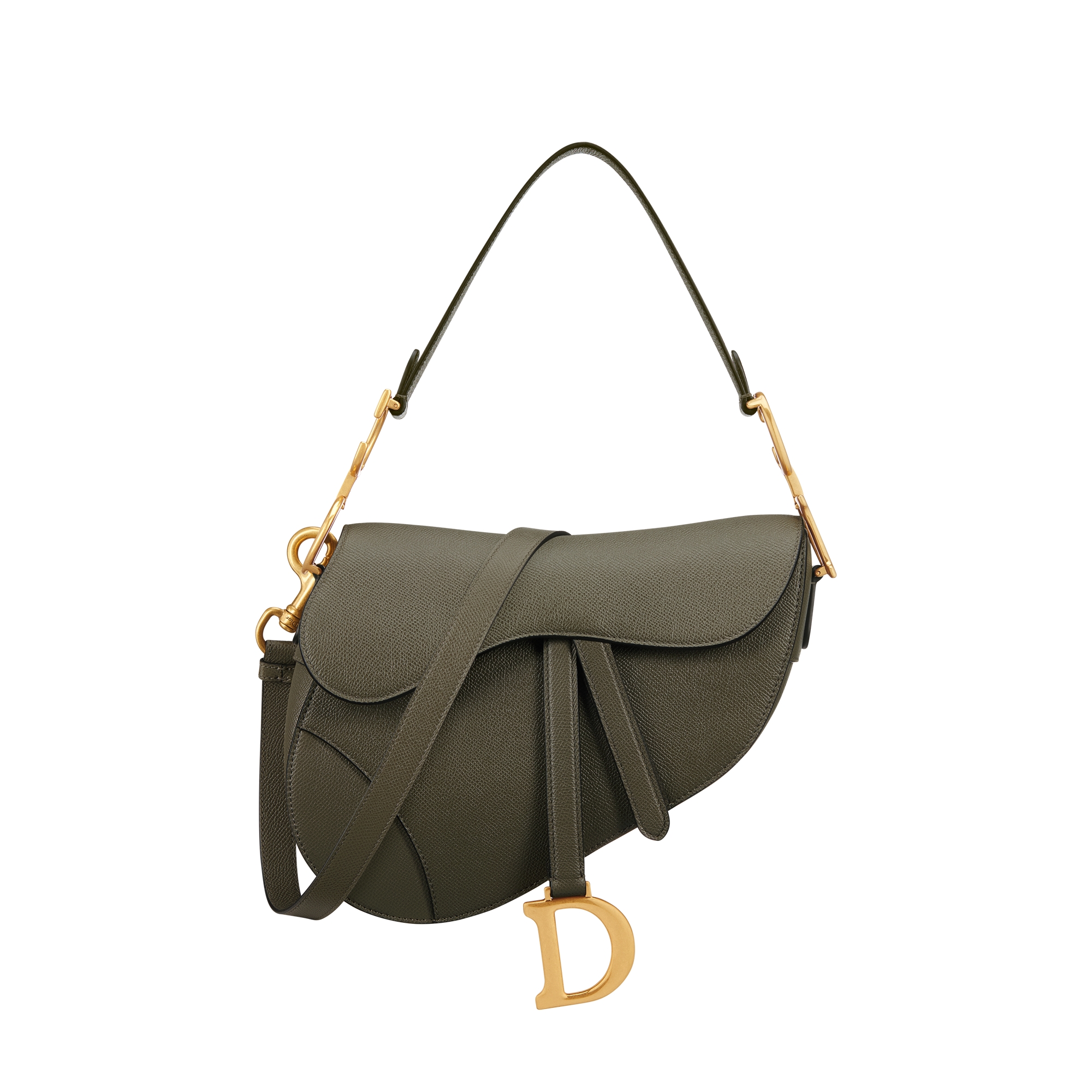  Olive Taupe Grained Calfskin