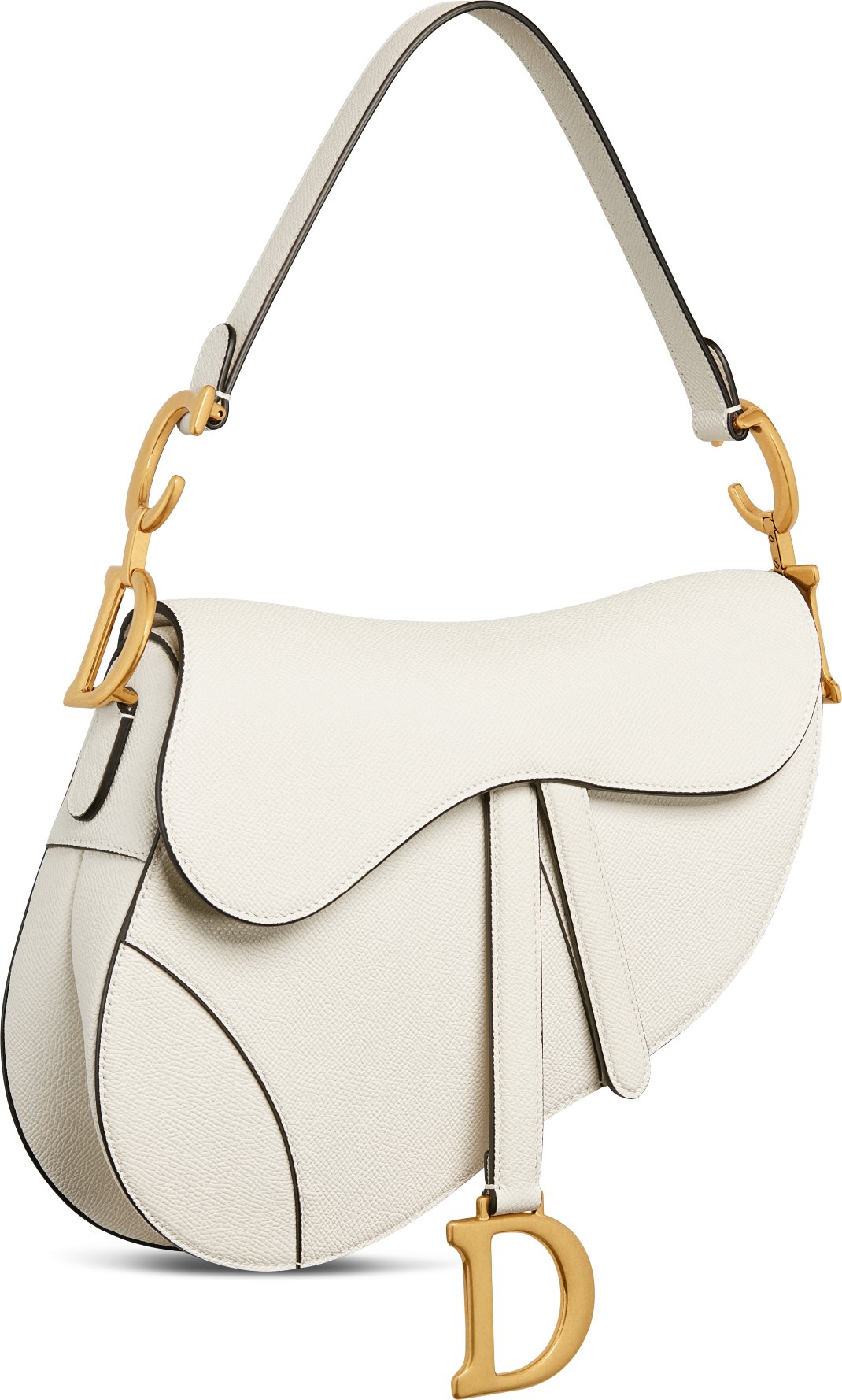 Saddle Bag with Strap Three quarter closed view