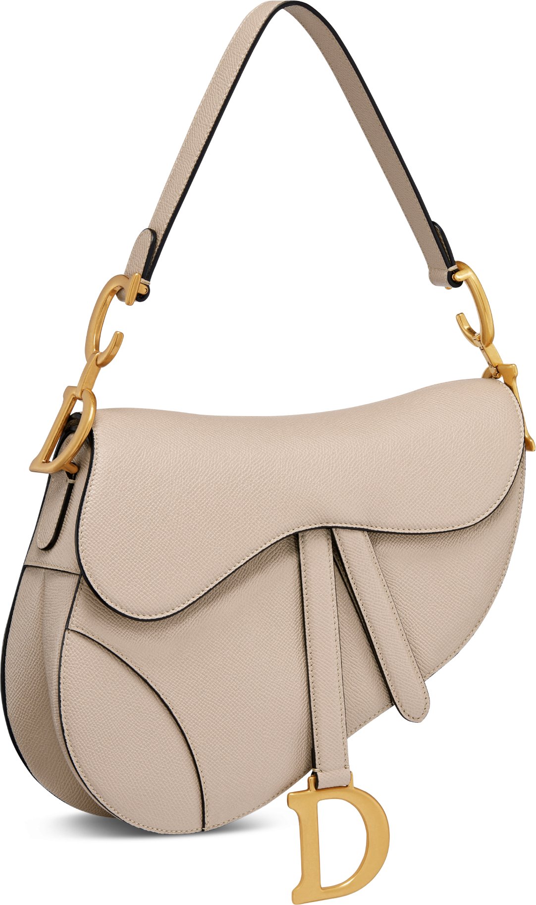 Saddle Bag with Strap Three quarter closed view