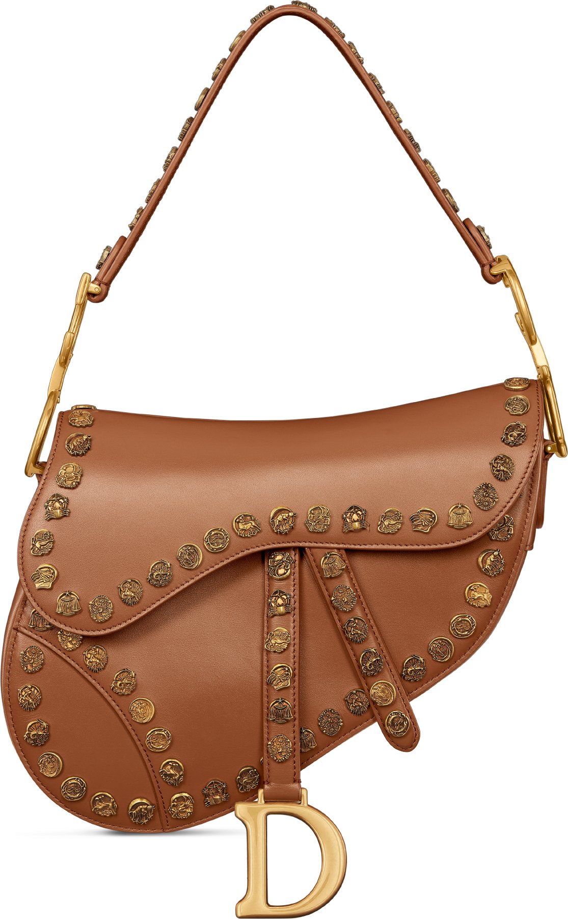 Dior saddle metal discount