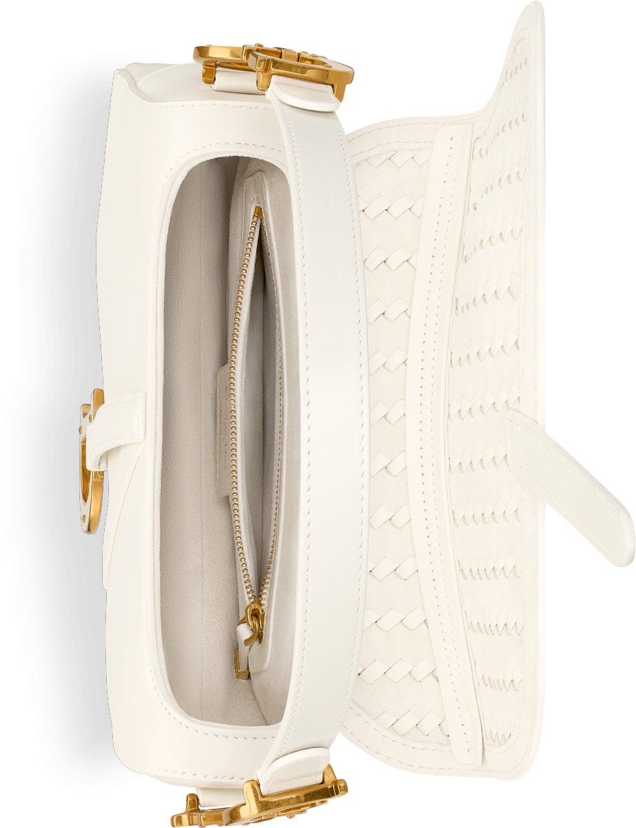 Saddle Bag with Strap Top shot view
