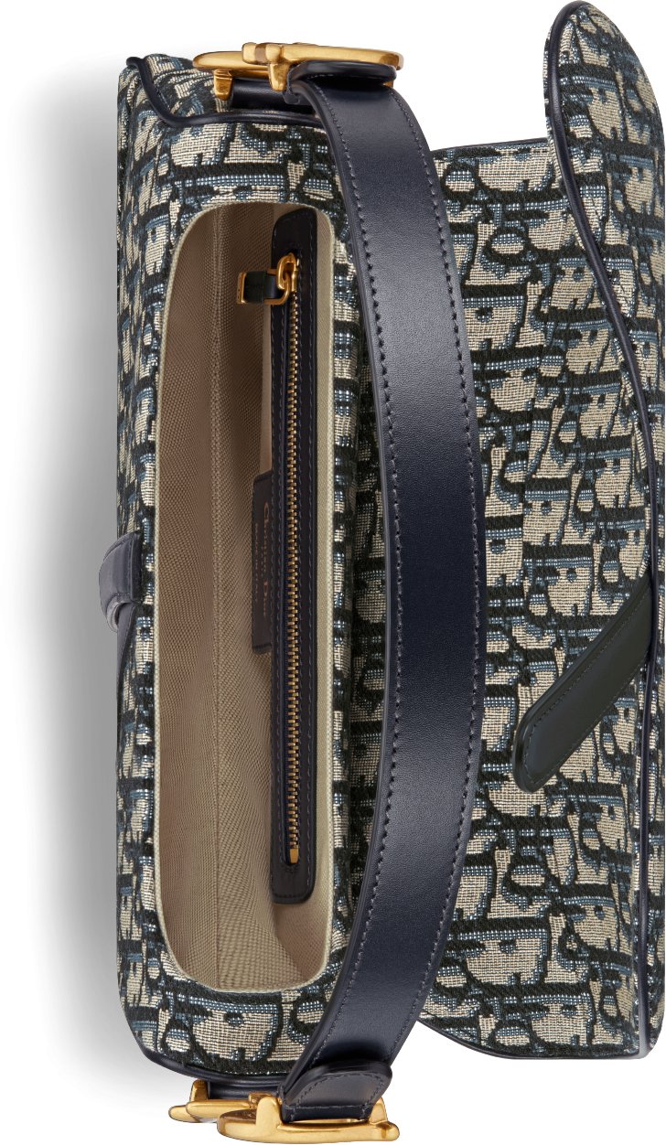 Saddle Bag with Strap Top shot view