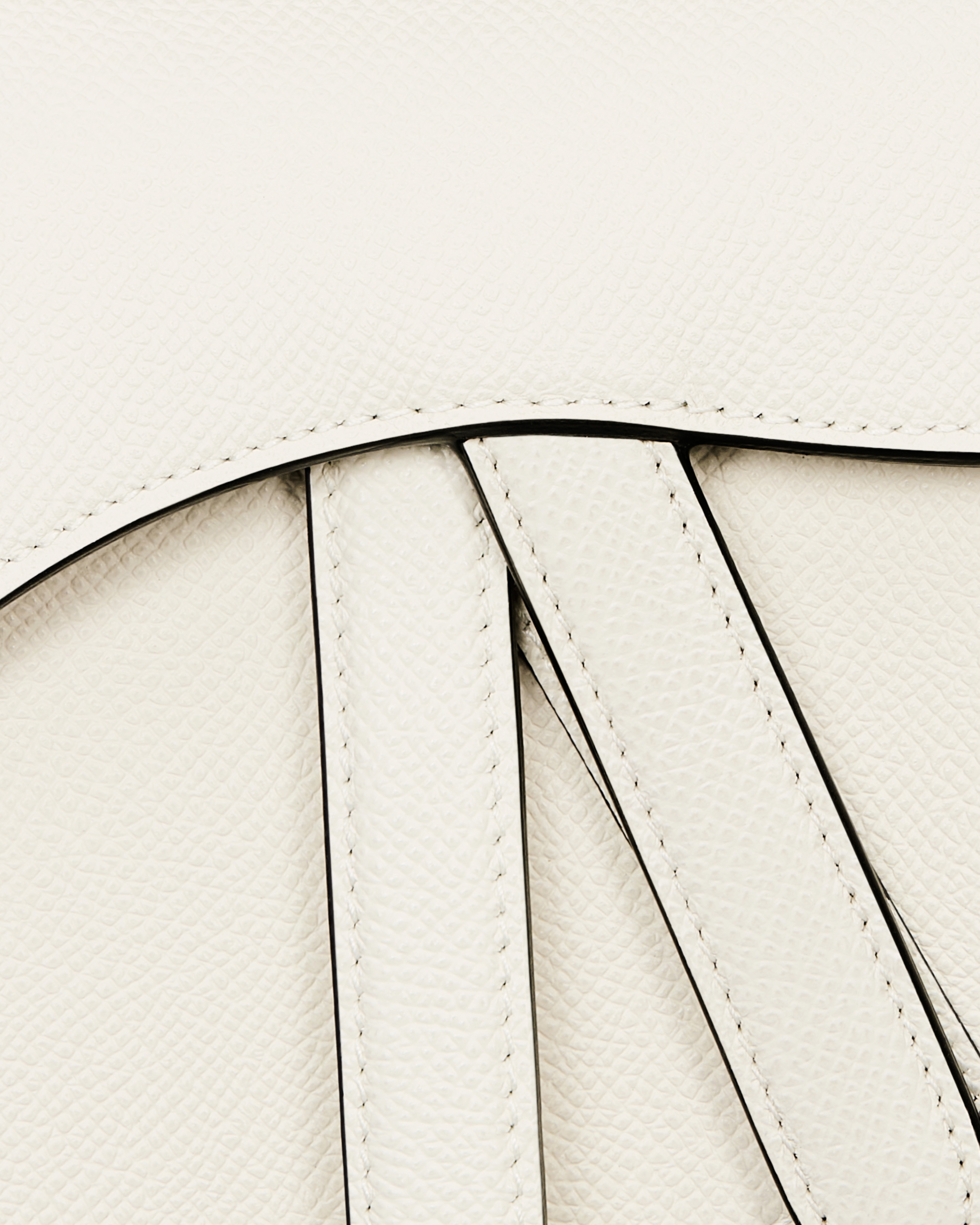 새들 스트랩 백 미니 라떼 그레인 카프스킨 E09