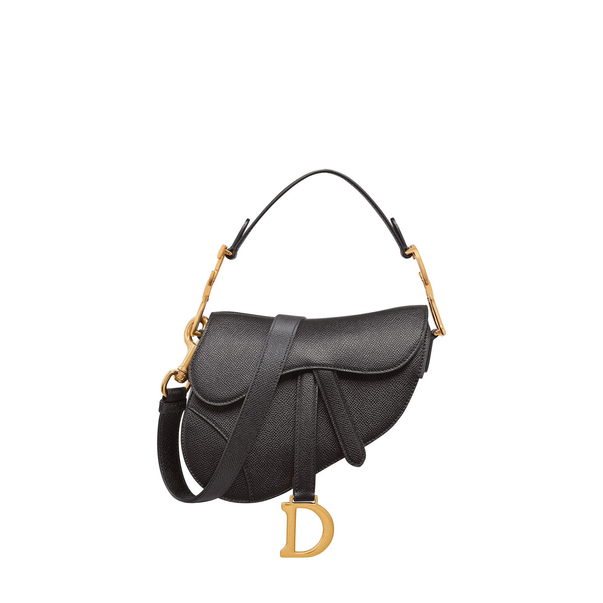  Zwart generfd kalfsleer