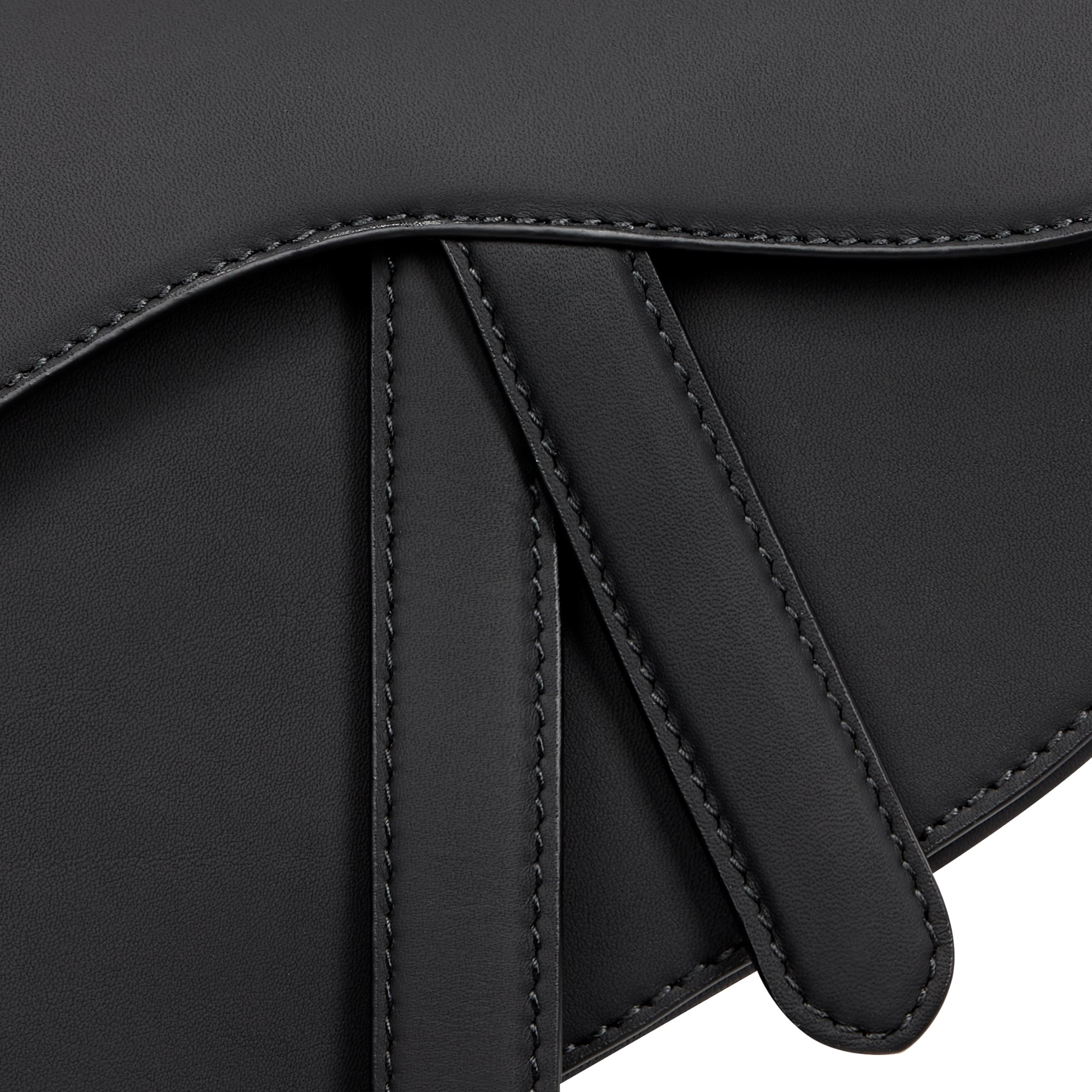 Dior mini saddle bag black discount