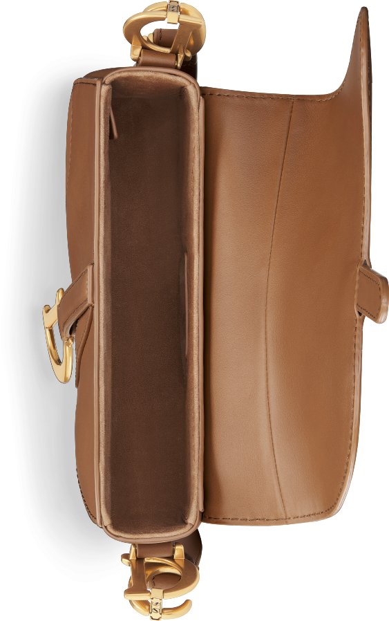 Mini Soft Saddle Bag with Strap Top shot view