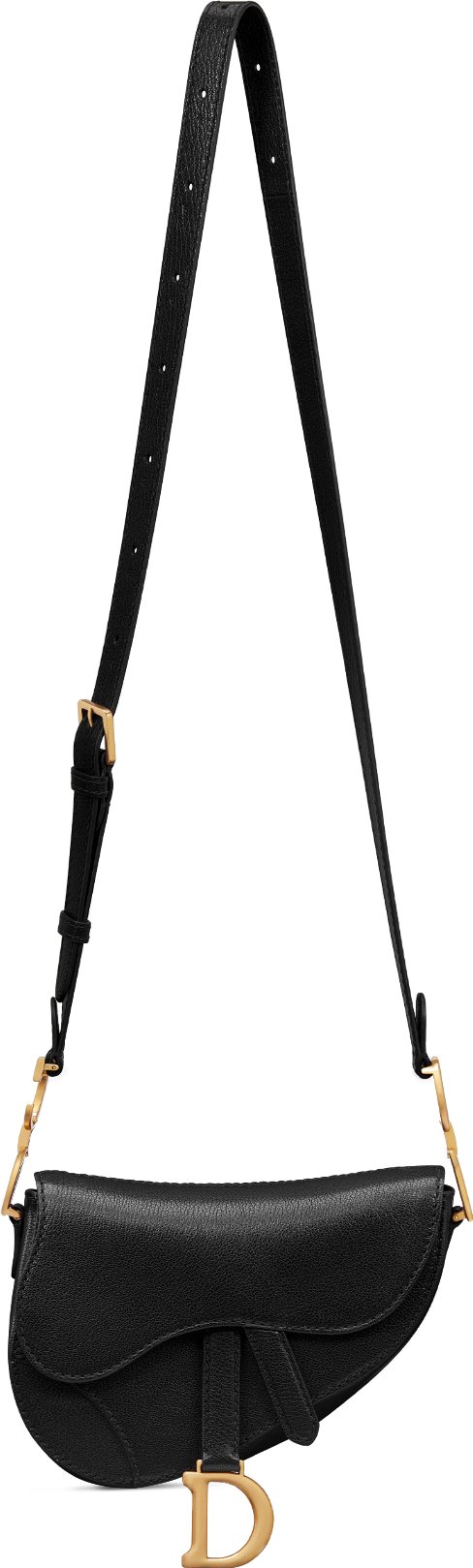 Bolsa Soft Saddle míni com alça aria_unfoldedView