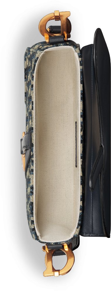 Mini Soft Saddle Bag with Strap Top shot view