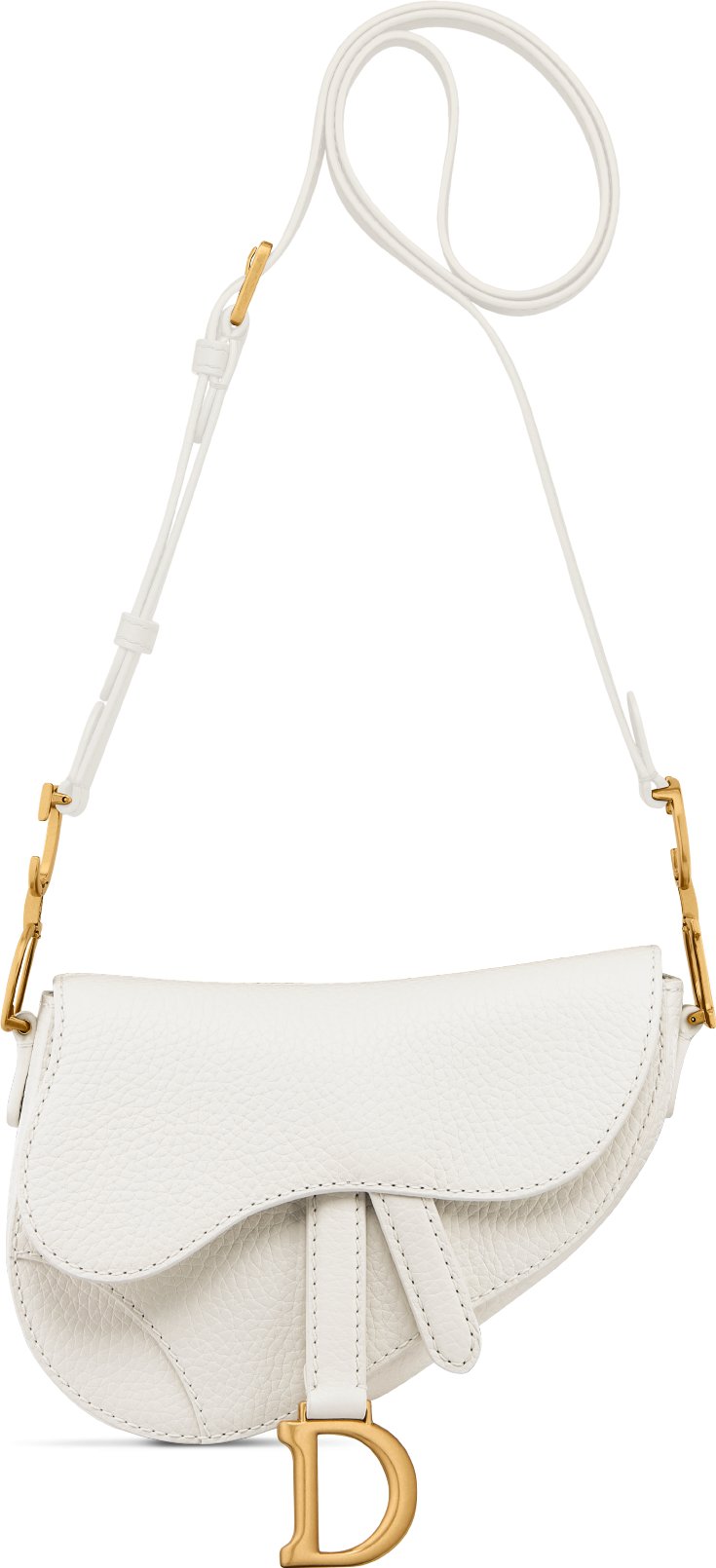 Mini Soft Saddle Bag with Strap Front view