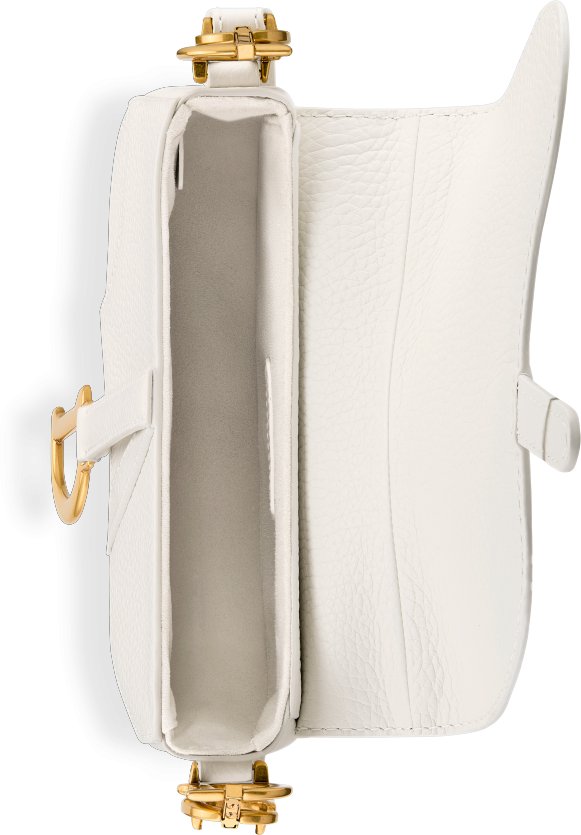 Mini Soft Saddle Bag with Strap Top shot view