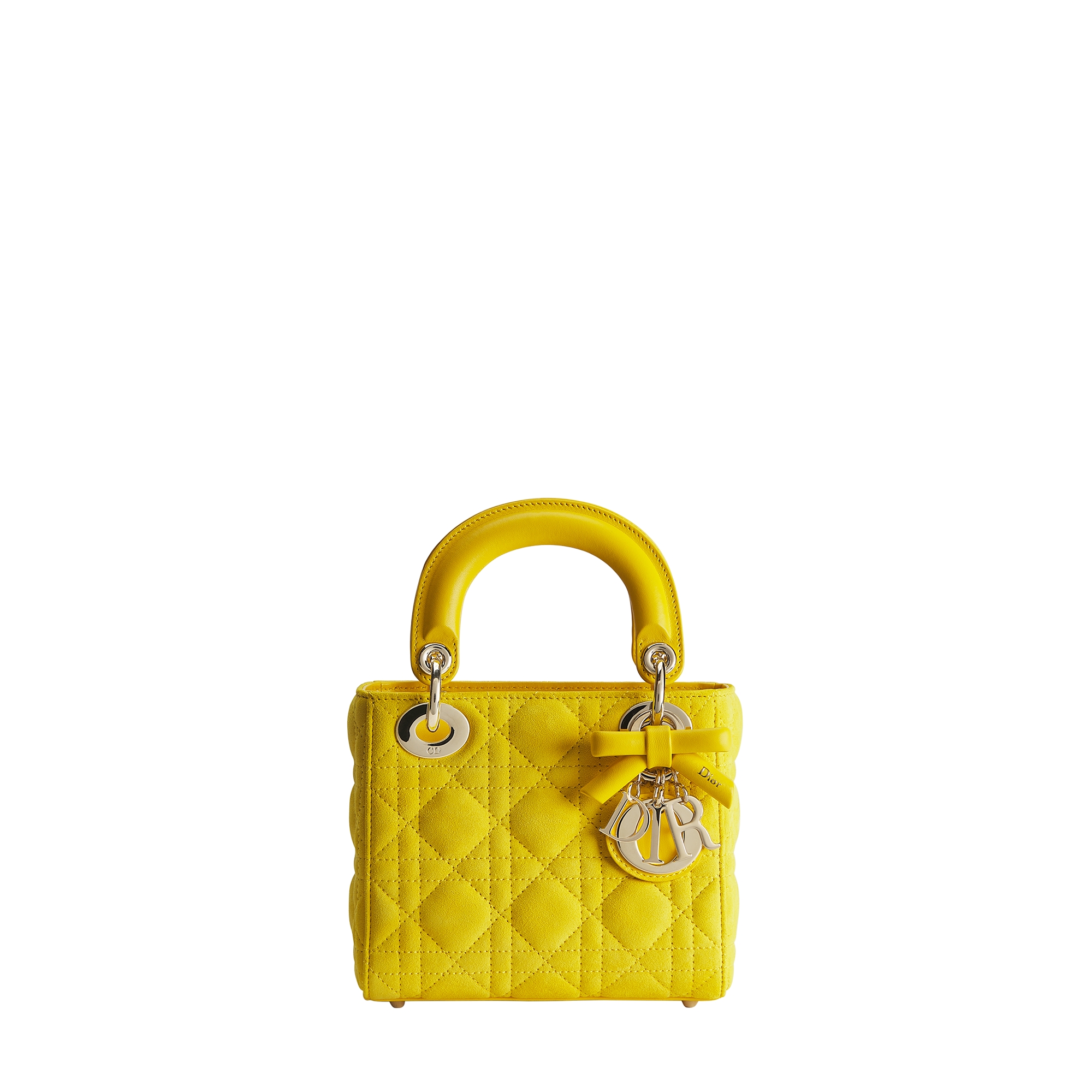 DIOR | Lady Dior ストラップ付き バッグ ミニ カナージュ スエード