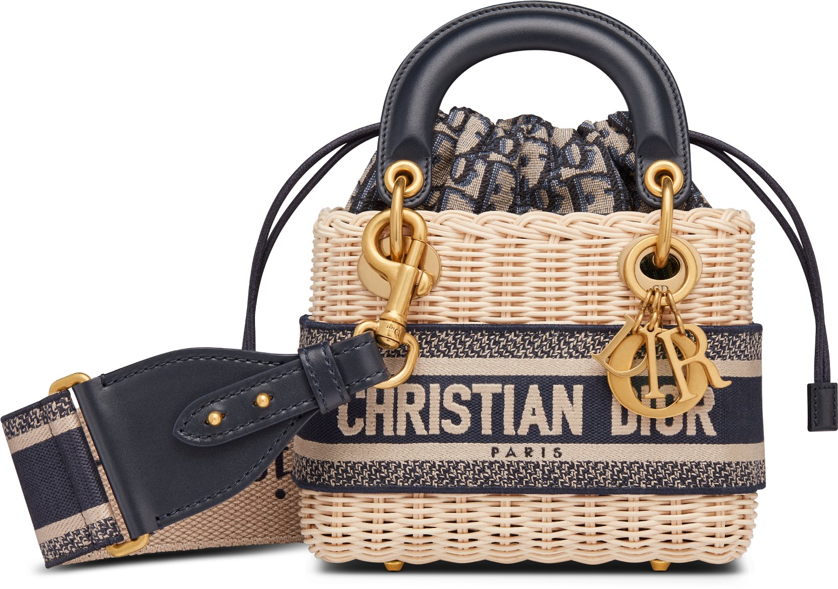 Sac Lady Dior Mini Vue de face