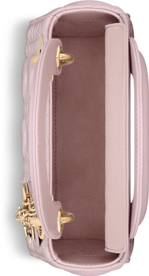 Mini Lady Dior Bag Top shot view