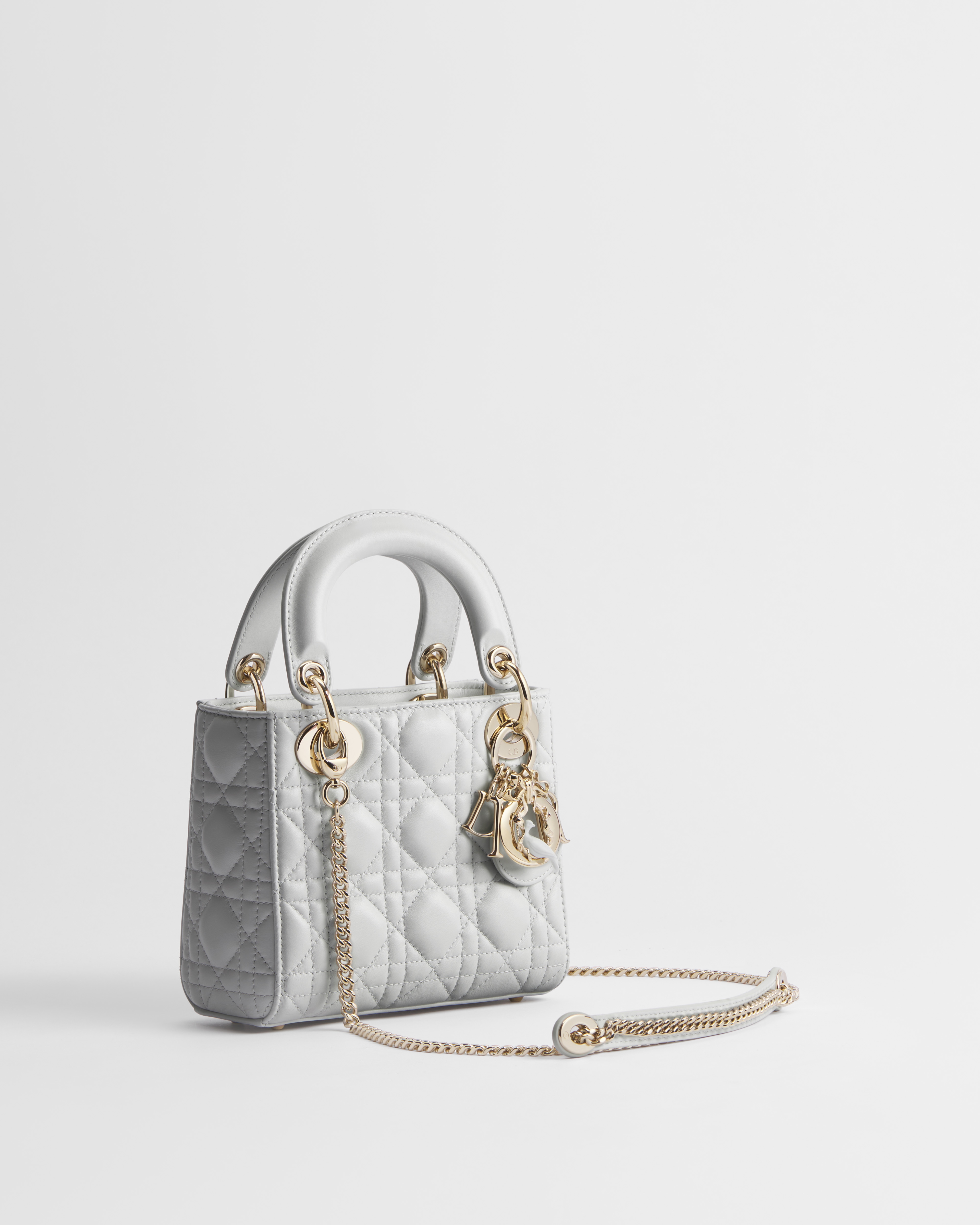 Mini Lady Dior Tasche mit Kette