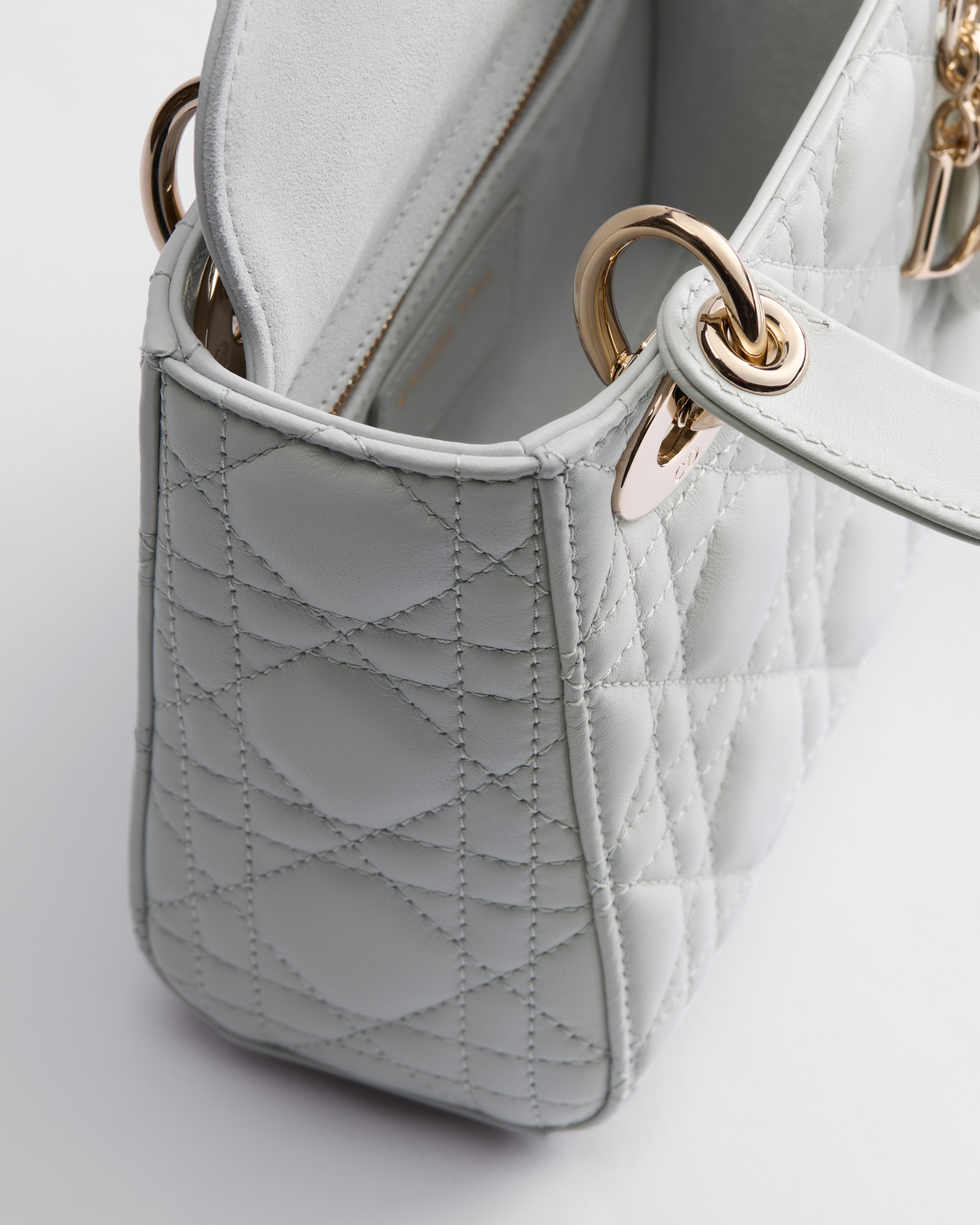 Mini Lady Dior Tasche mit Kette
