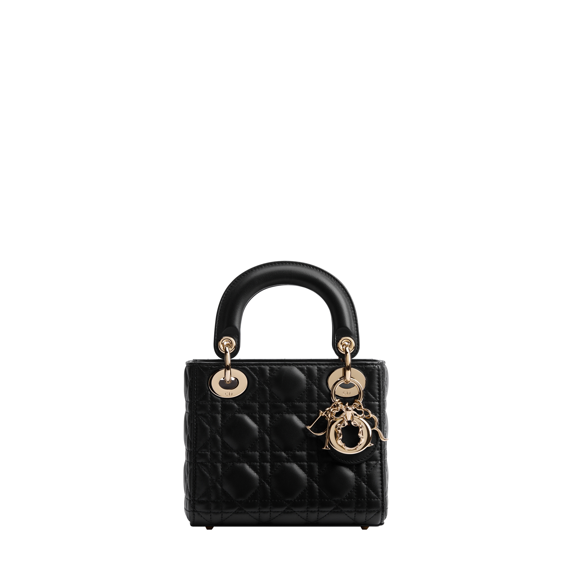  Black Cannage Lambskin