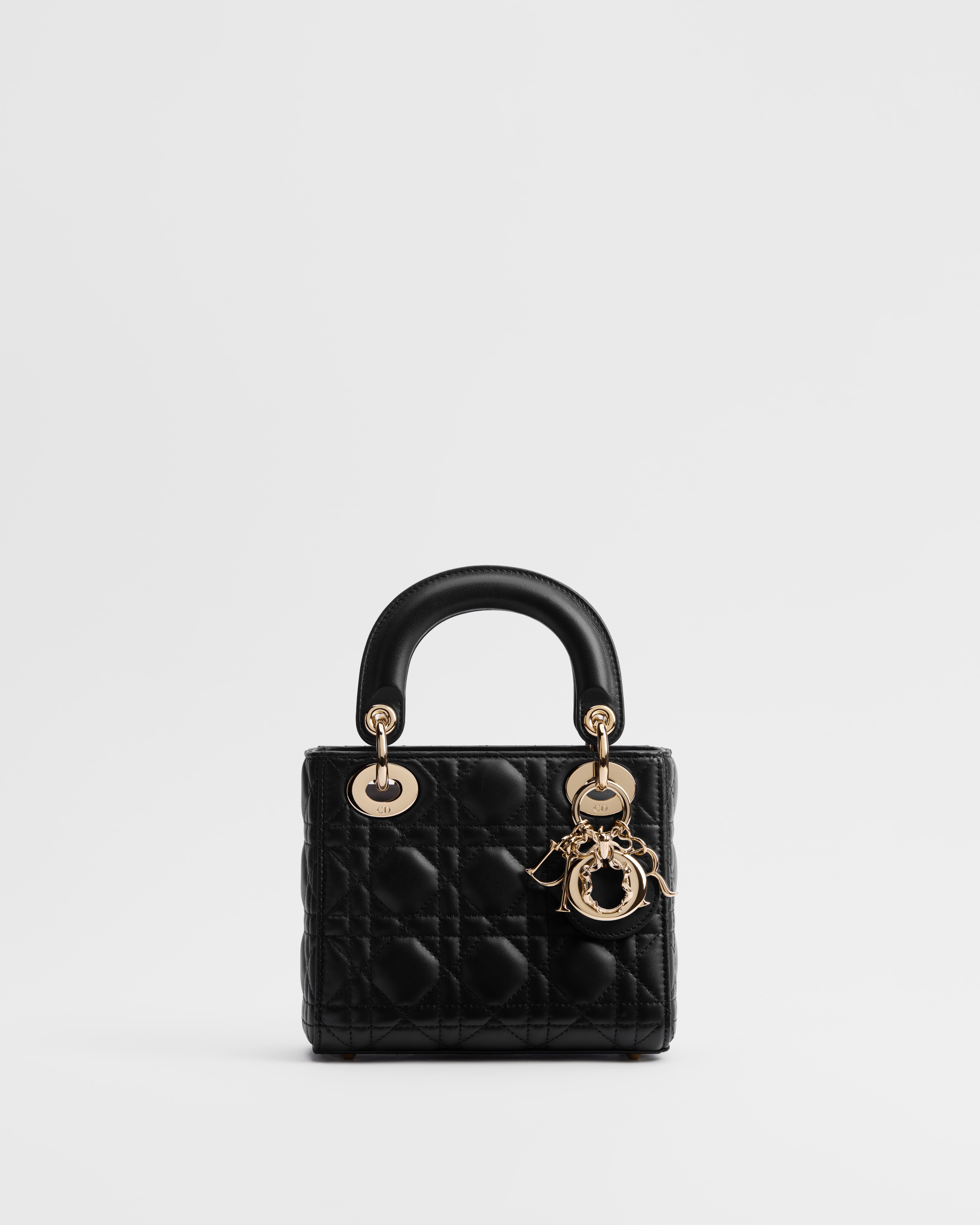 Mini Lady Dior Tasche mit Kette
