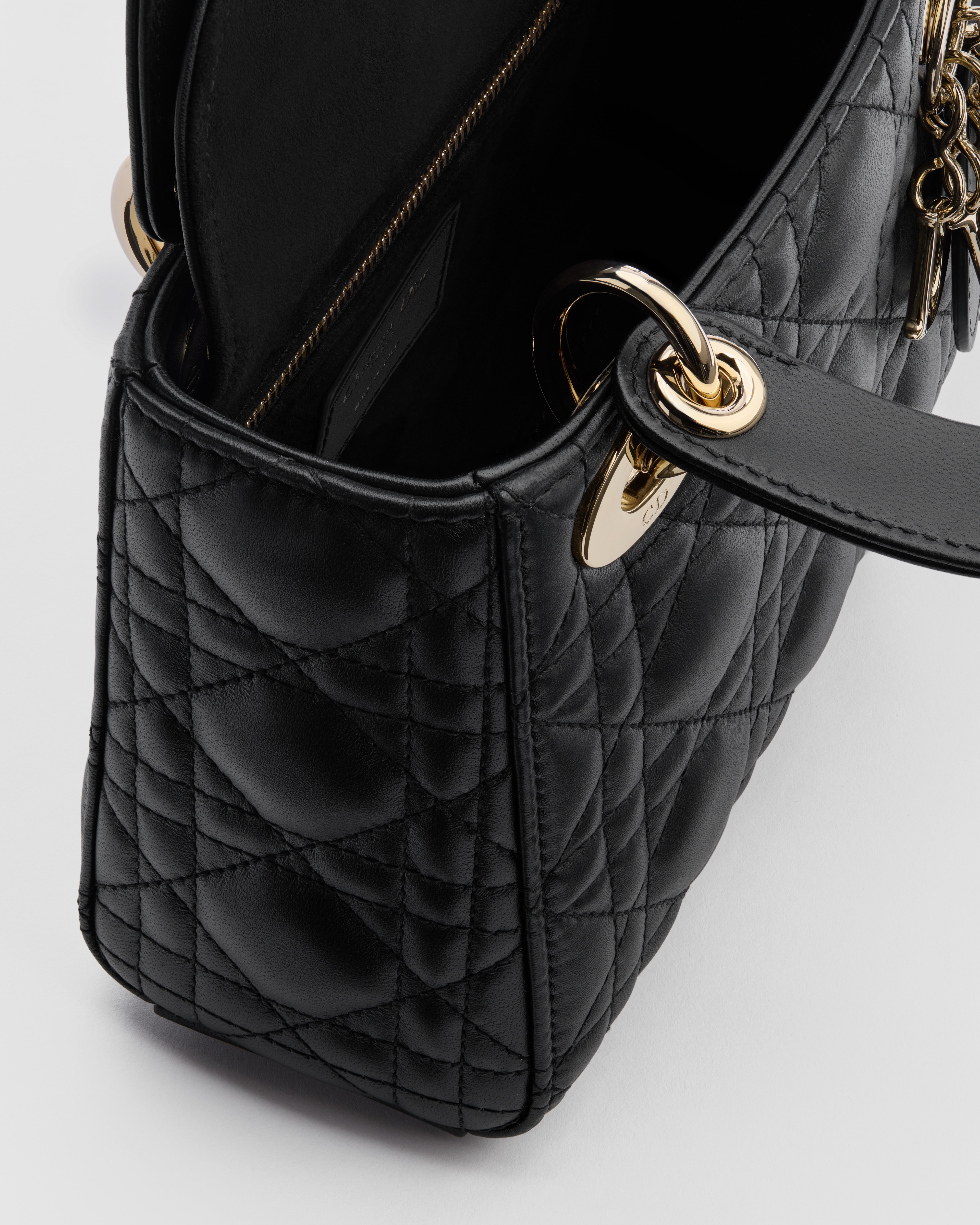 Mini Lady Dior Tasche mit Kette