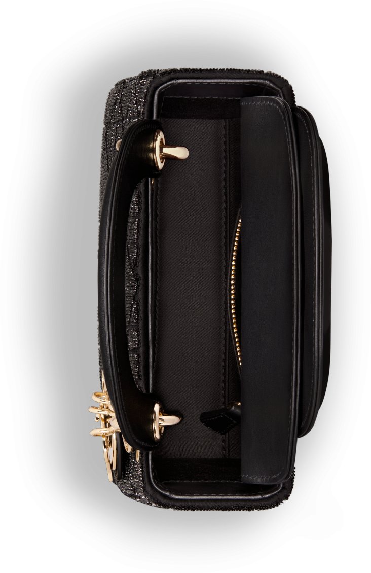 Mini Lady Dior Bag Top shot view