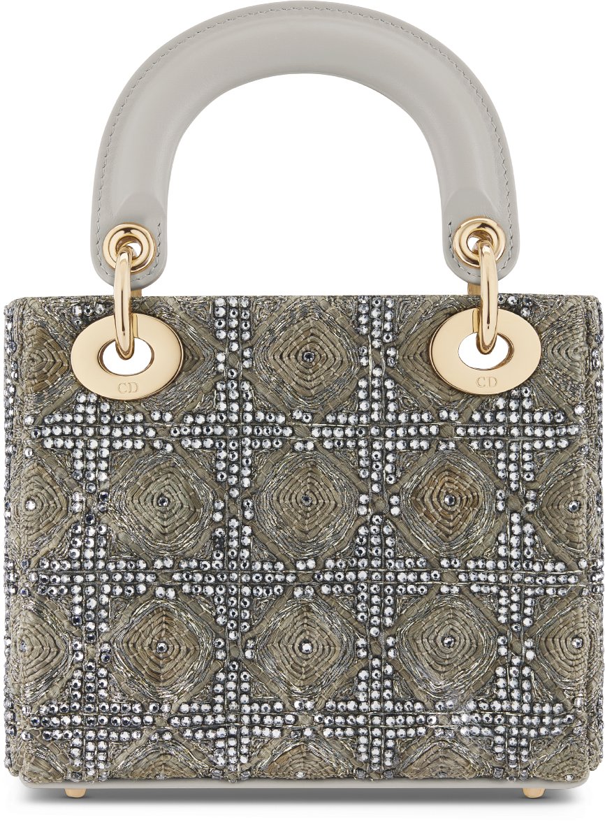 Lady dior embroidered bag sale