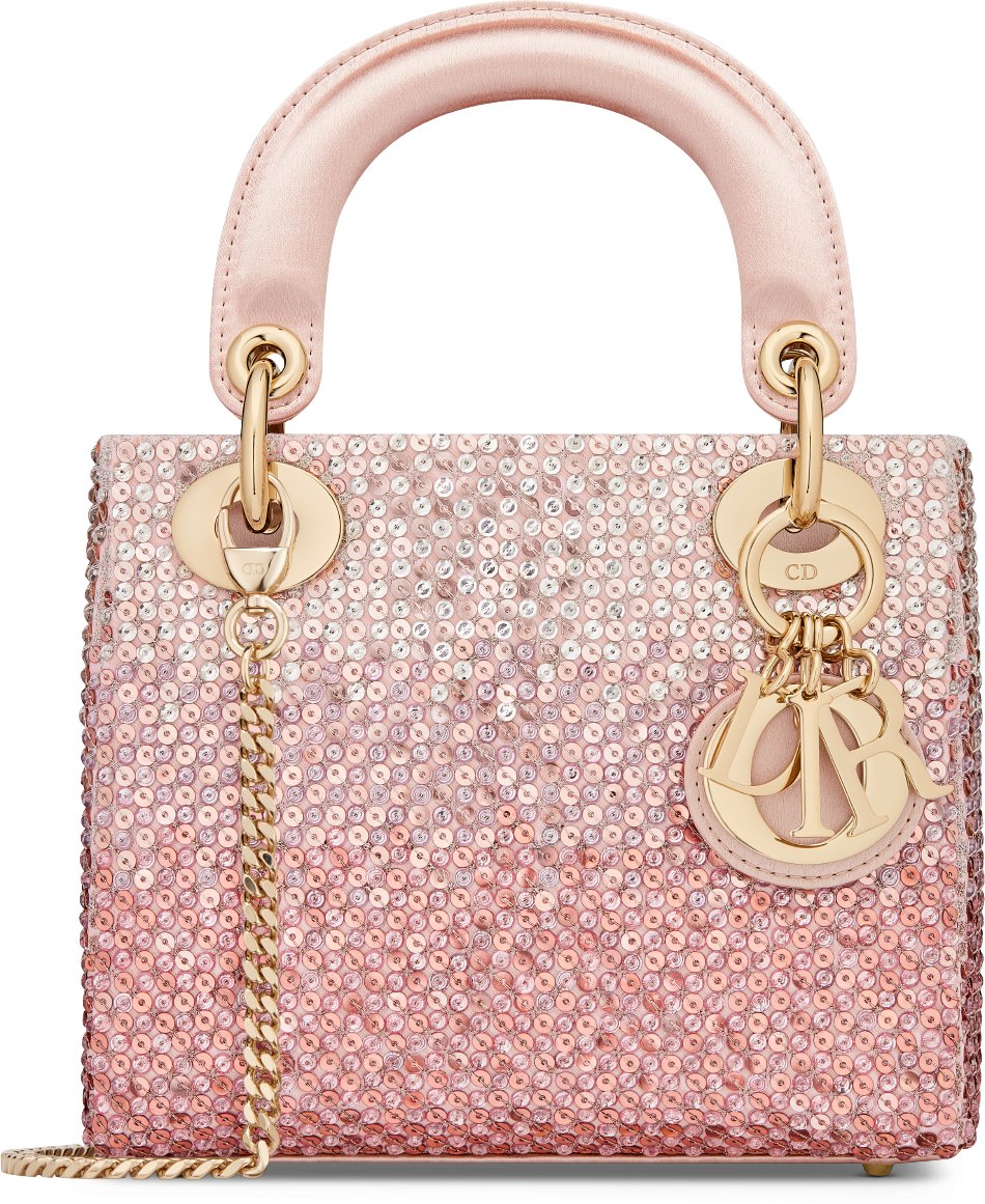 Lady dior mini blue hot sale