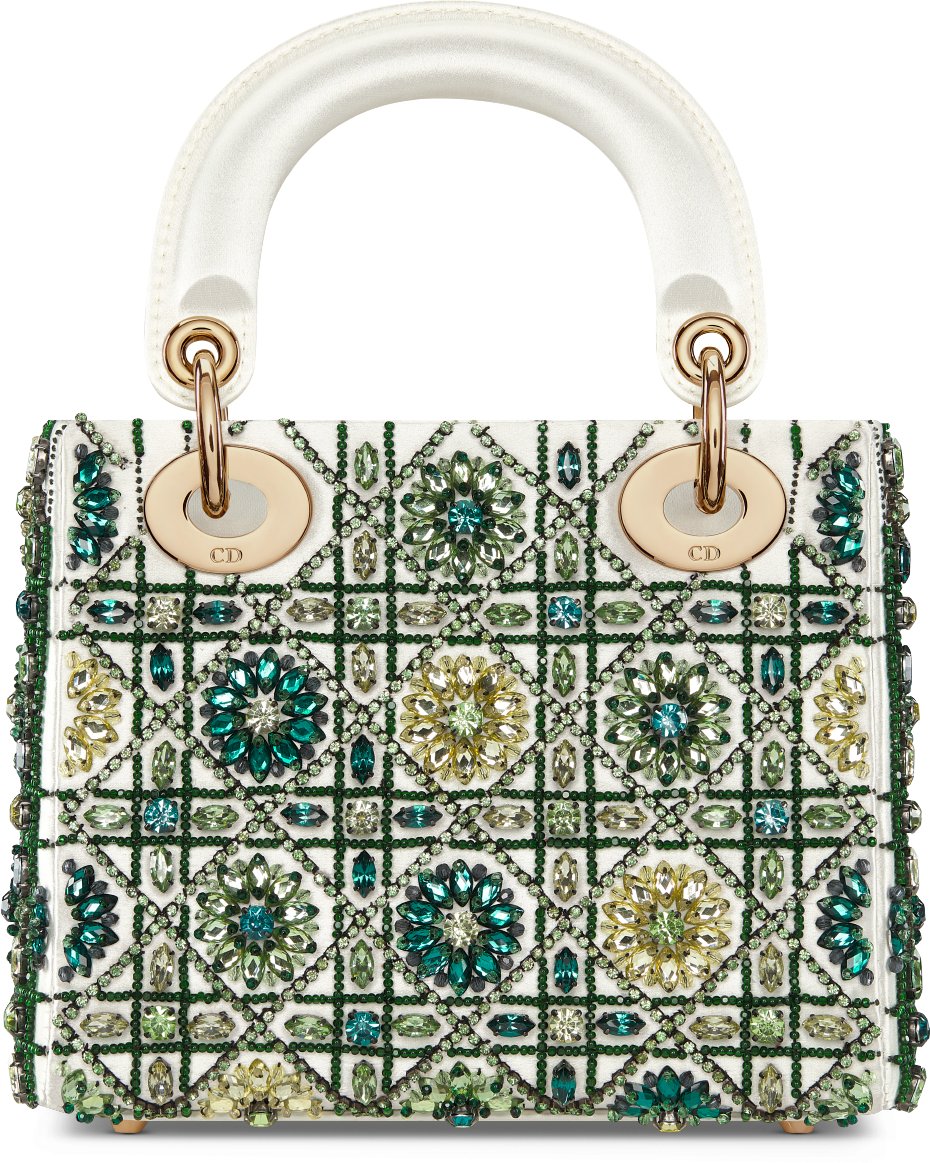 Green lady dior bag store