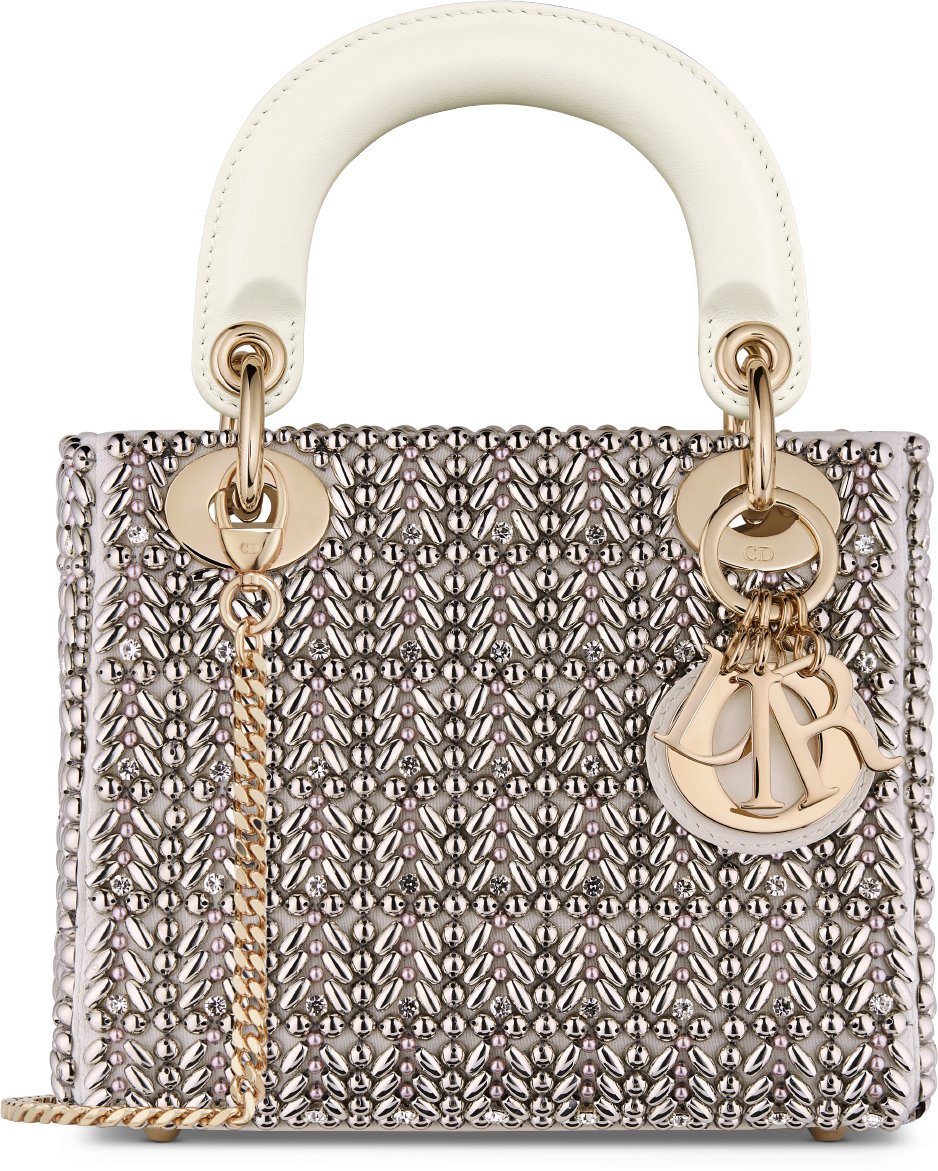 Embroidered lady dior clearance