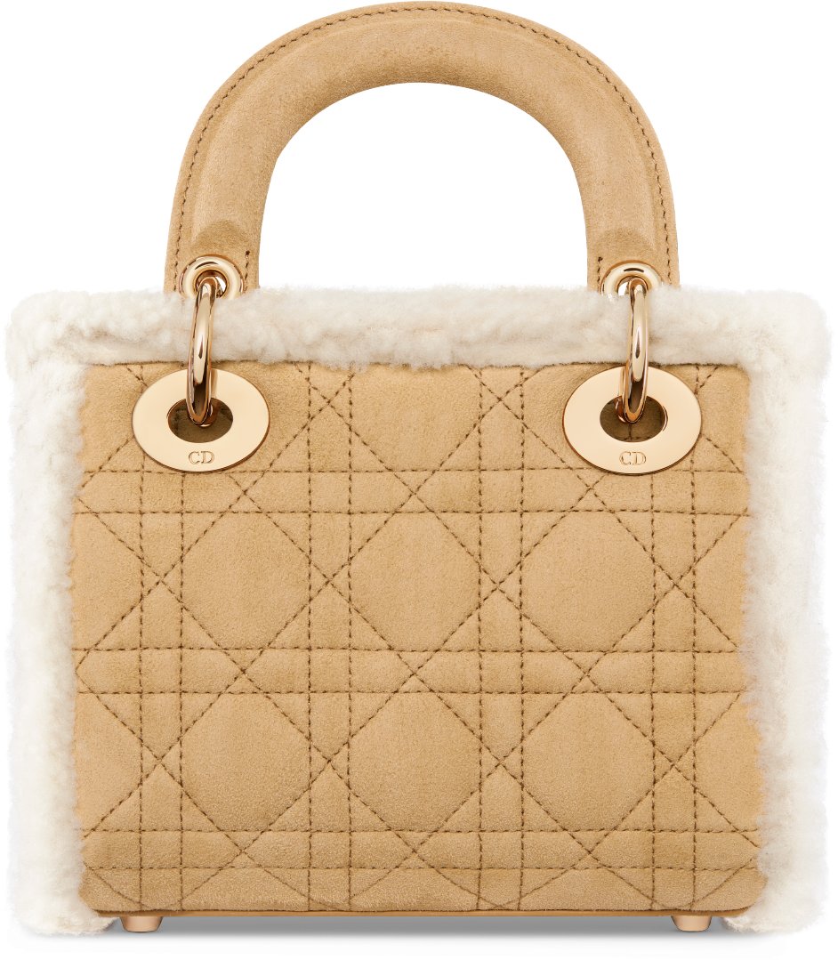 Lady dior mini beige shop