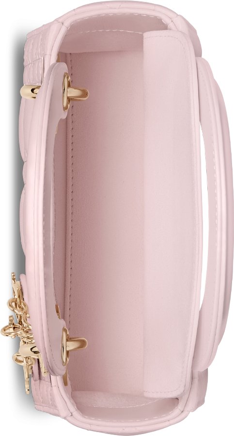 Mini Lady Dior Bag Top shot view