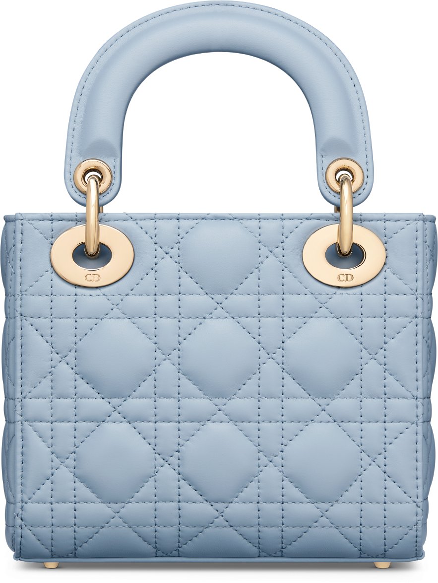 Mini lady dior lambskin bag sale