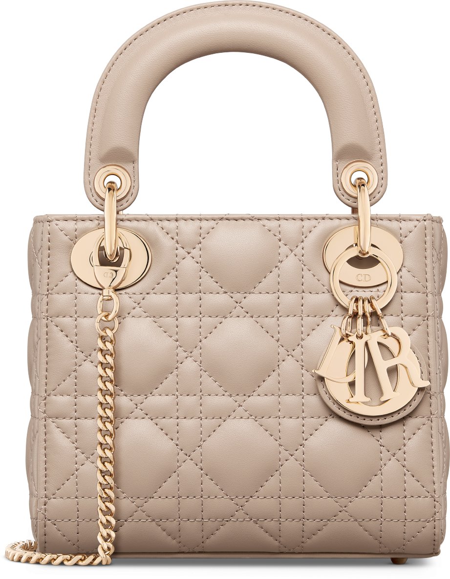 Mini Lady Dior Bag Front view Front view