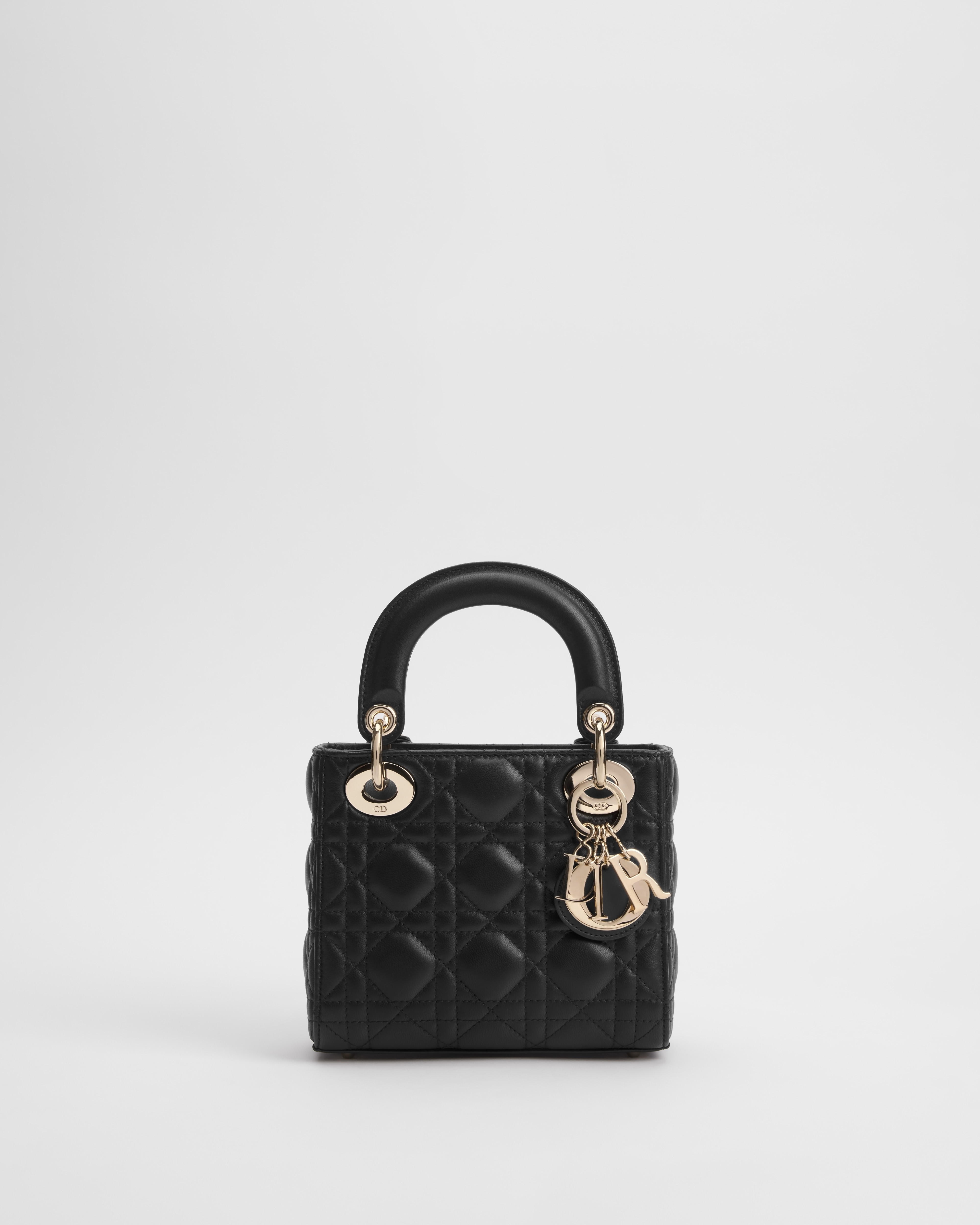 Mini Lady Dior Bag Black Cannage Lambskin E01