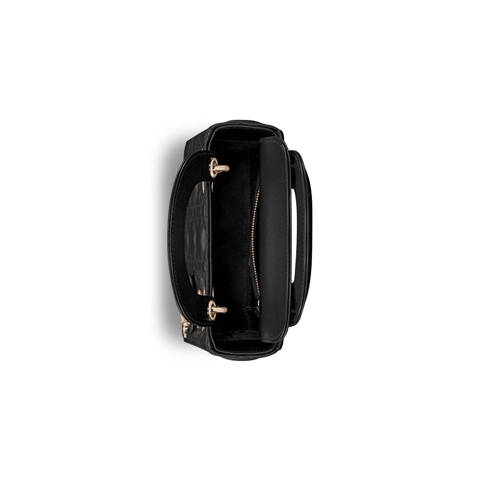 Sac Lady Dior Mini Cuir d'agneau Cannage noir E06