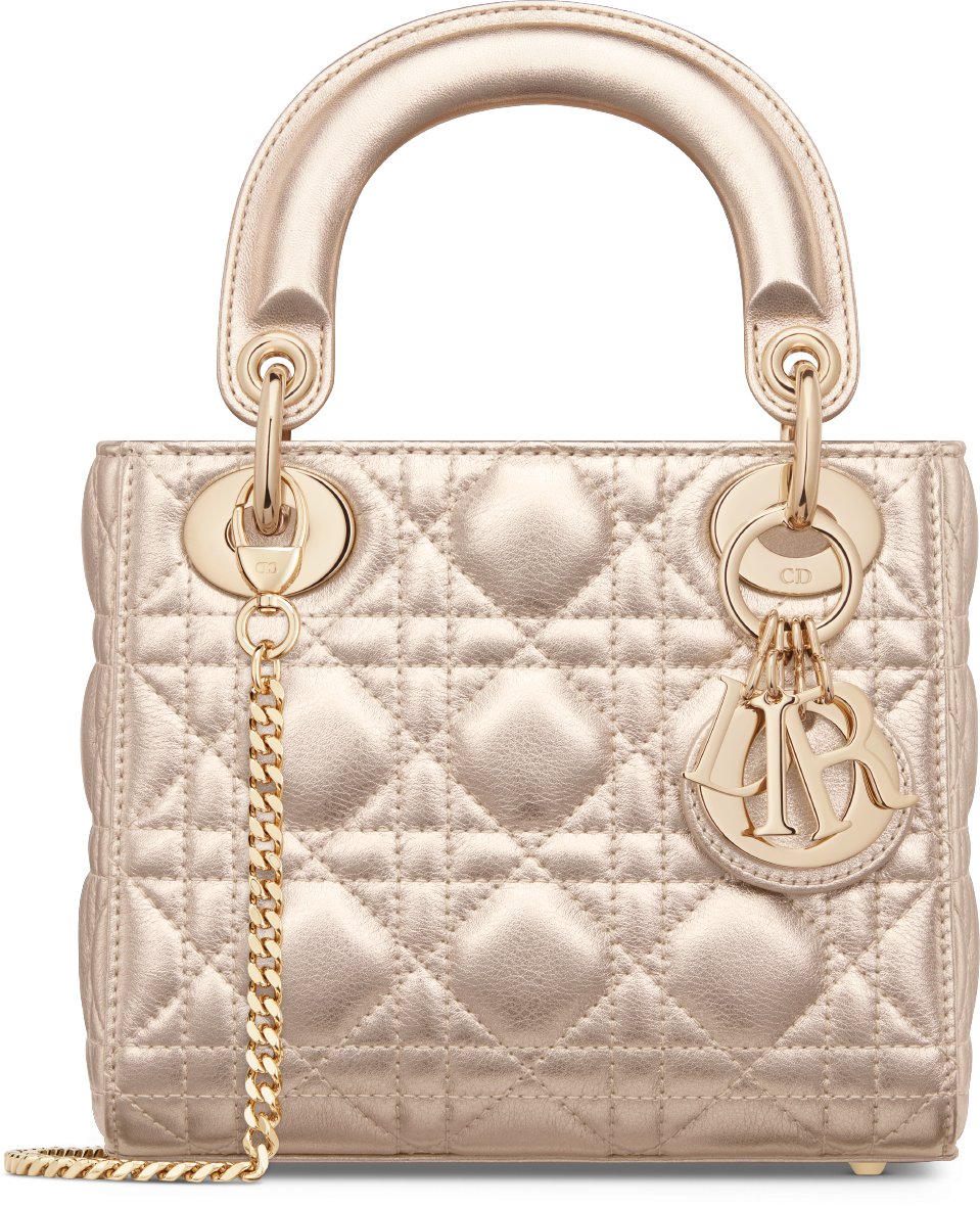 Mini Lady Dior Bag Front view