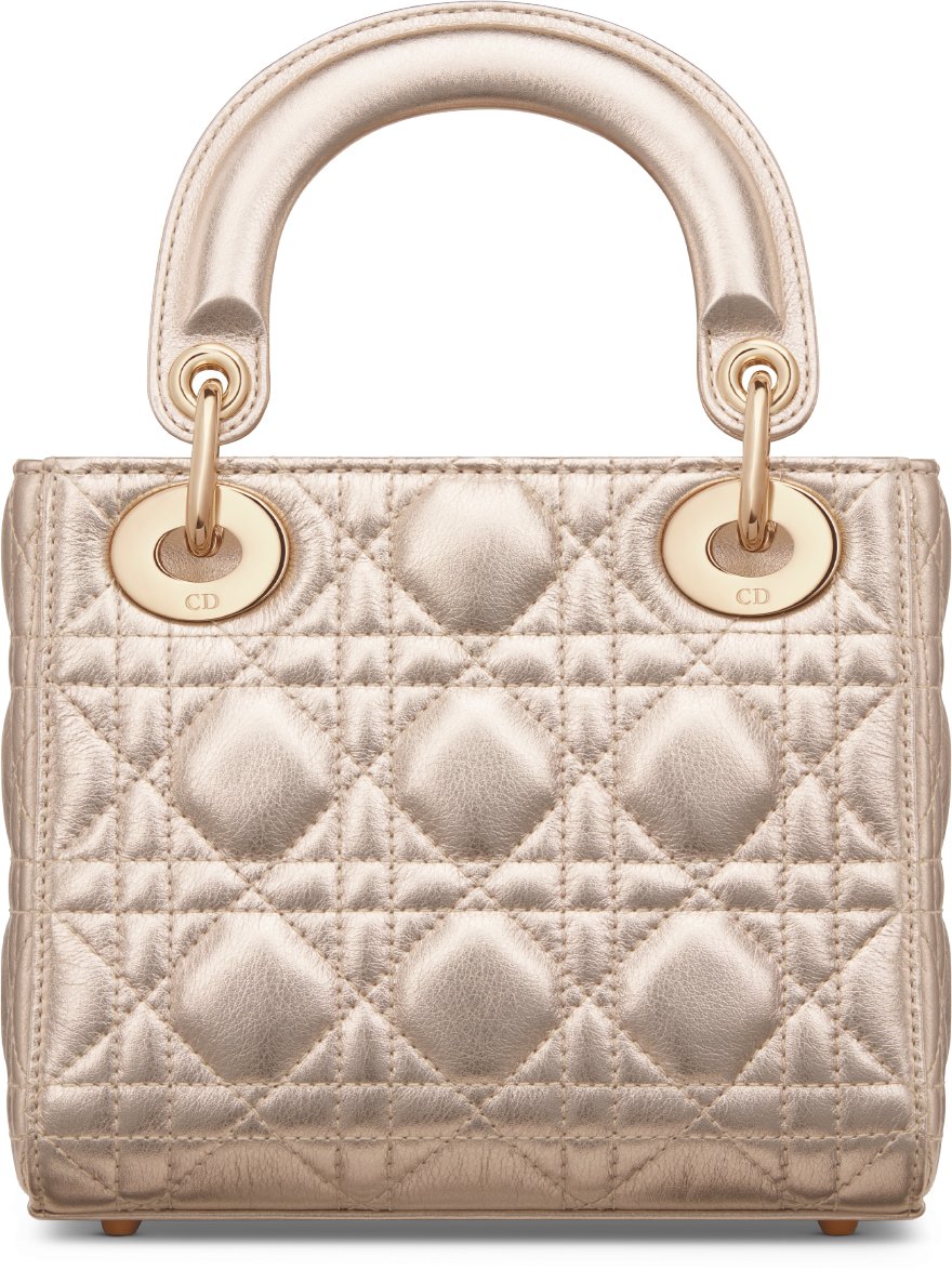 Mini Lady Dior Bag Back view