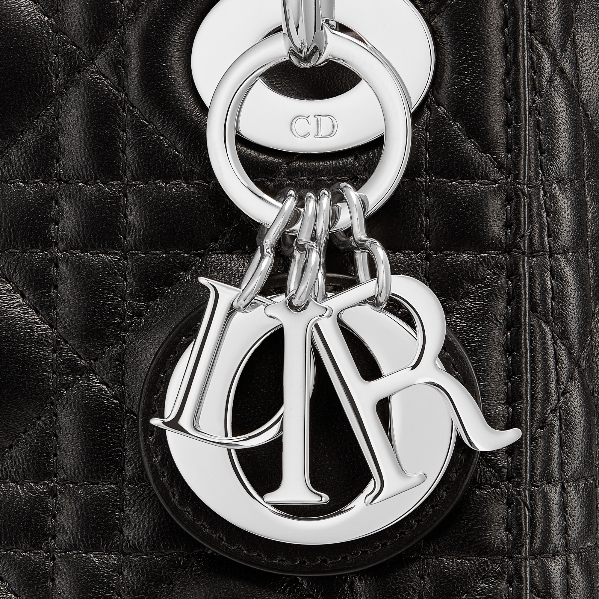 Mini Lady Dior Bag Black Cannage Lambskin E09