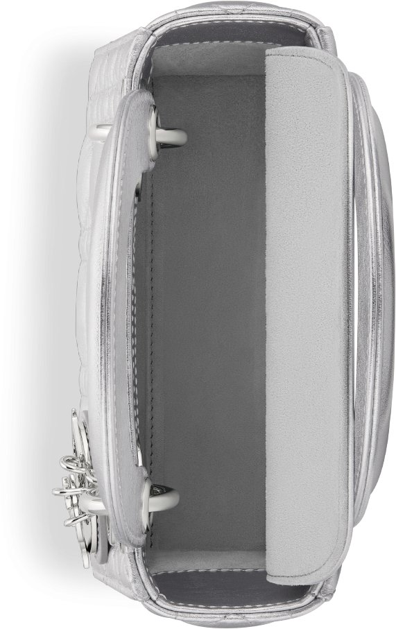 Mini Lady Dior Bag Top shot view