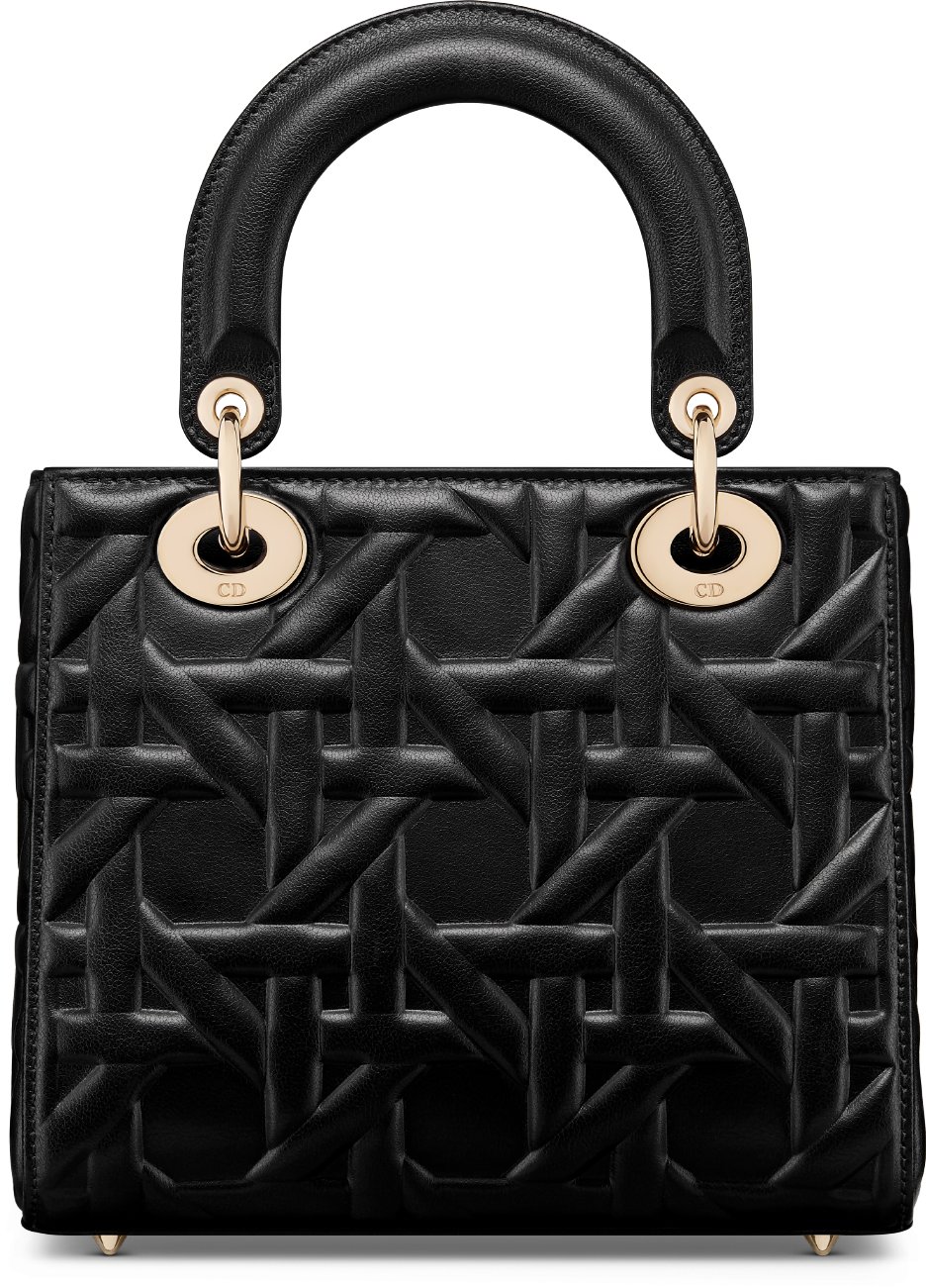 Lady dior small black on sale