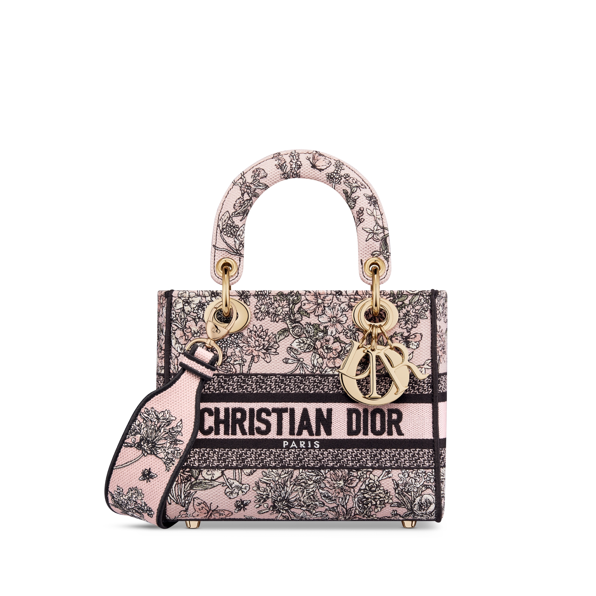 ⭐️休日限定値引き⭐️Christian Dior レディディーライト DIOR | Dior Lucky Lady D-Lite バッグ スモール Dior Flowers