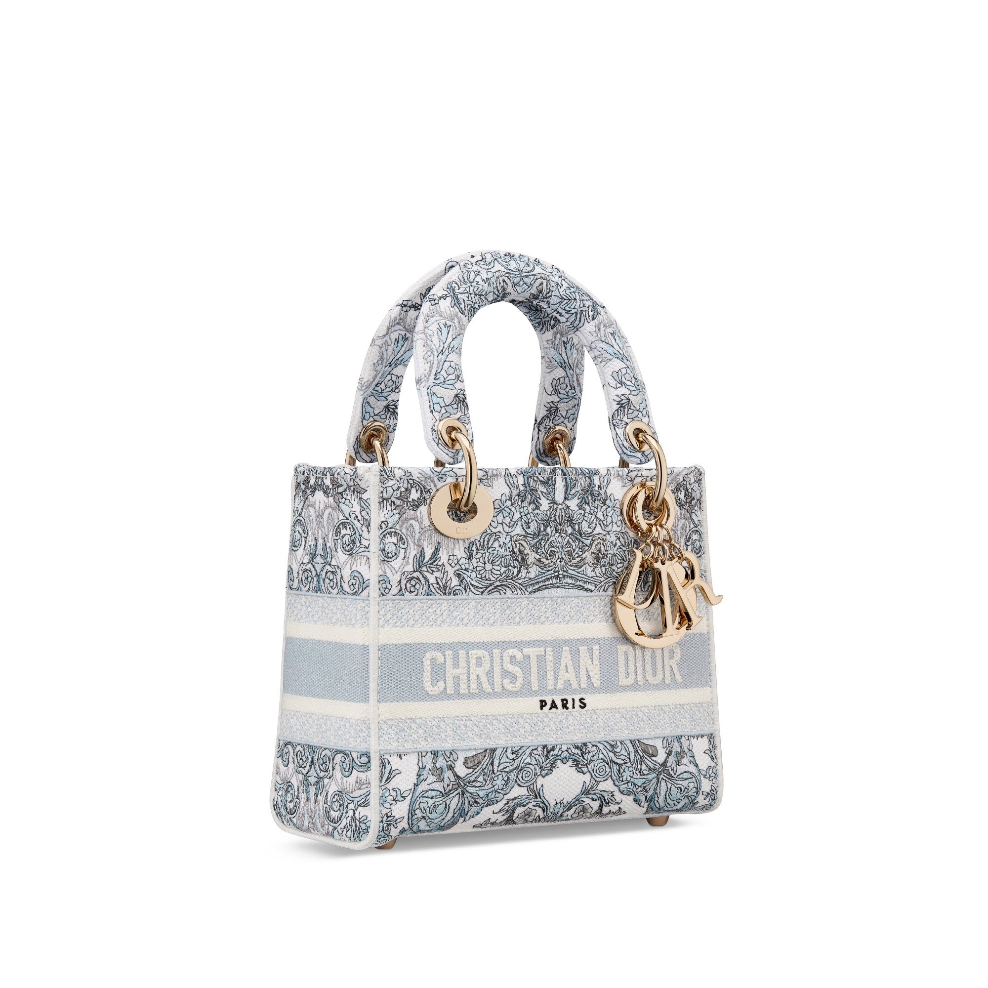 Lady D-Lite バッグ スモール Dior Stella Baroque エンブロイダリー E03