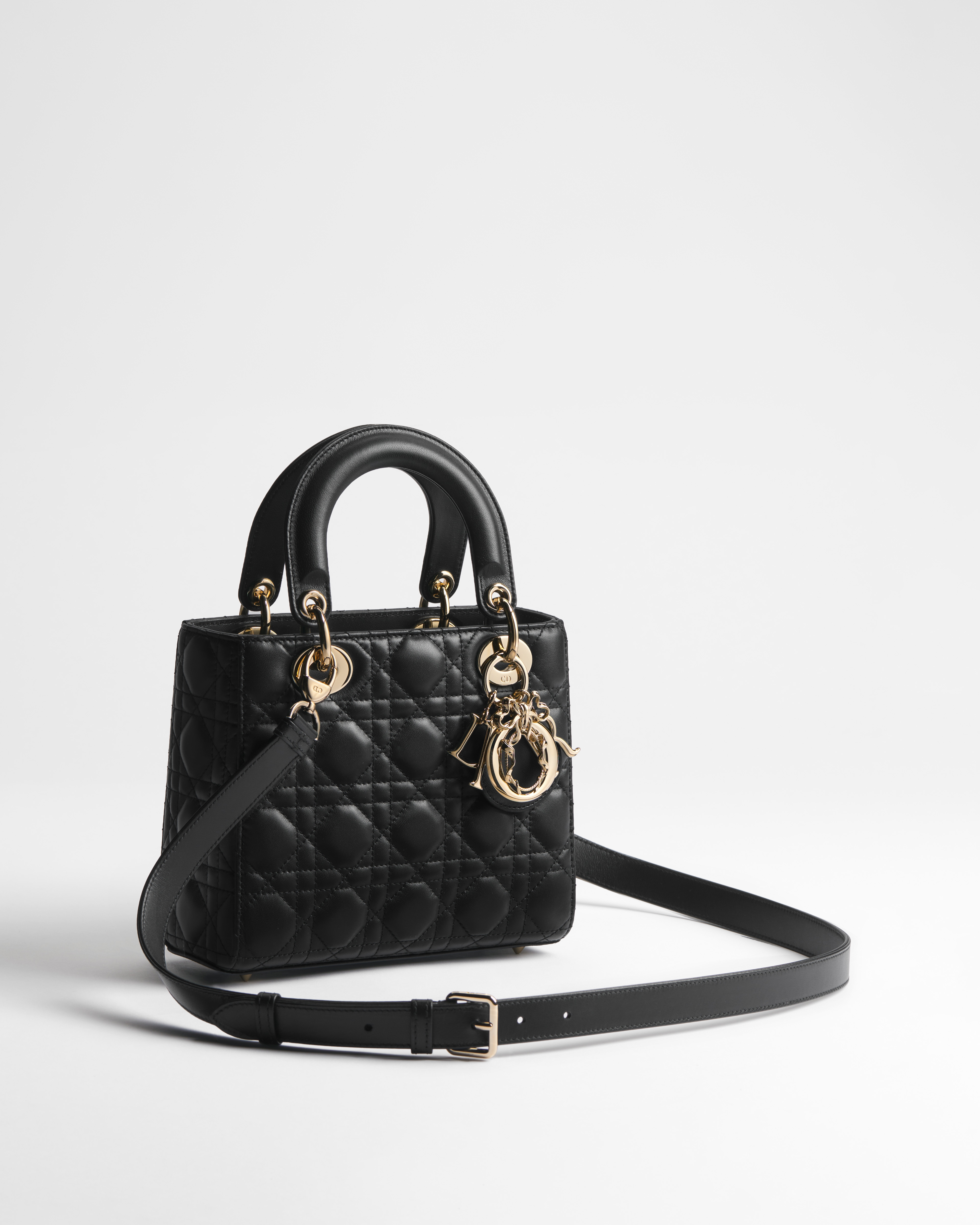 Small Lady Dior Bag with Strap
