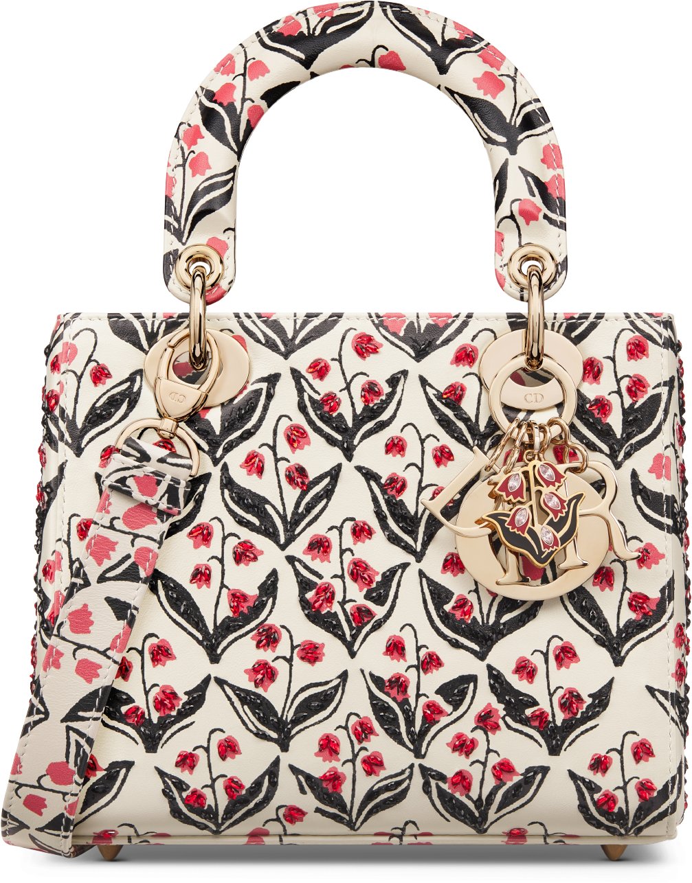 Embroidered lady dior shop