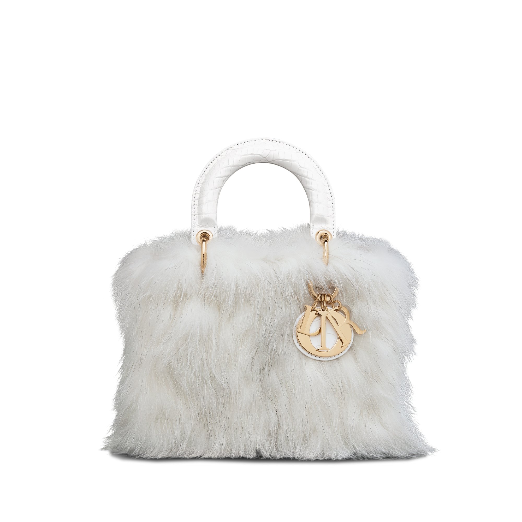 Small Lady Dior Bag Latte Fox and Mink DIOR