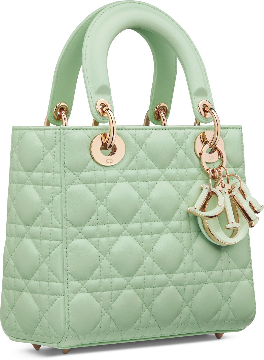 DIOR | Lady Dior バッグ スモール カナージュ ラムスキン